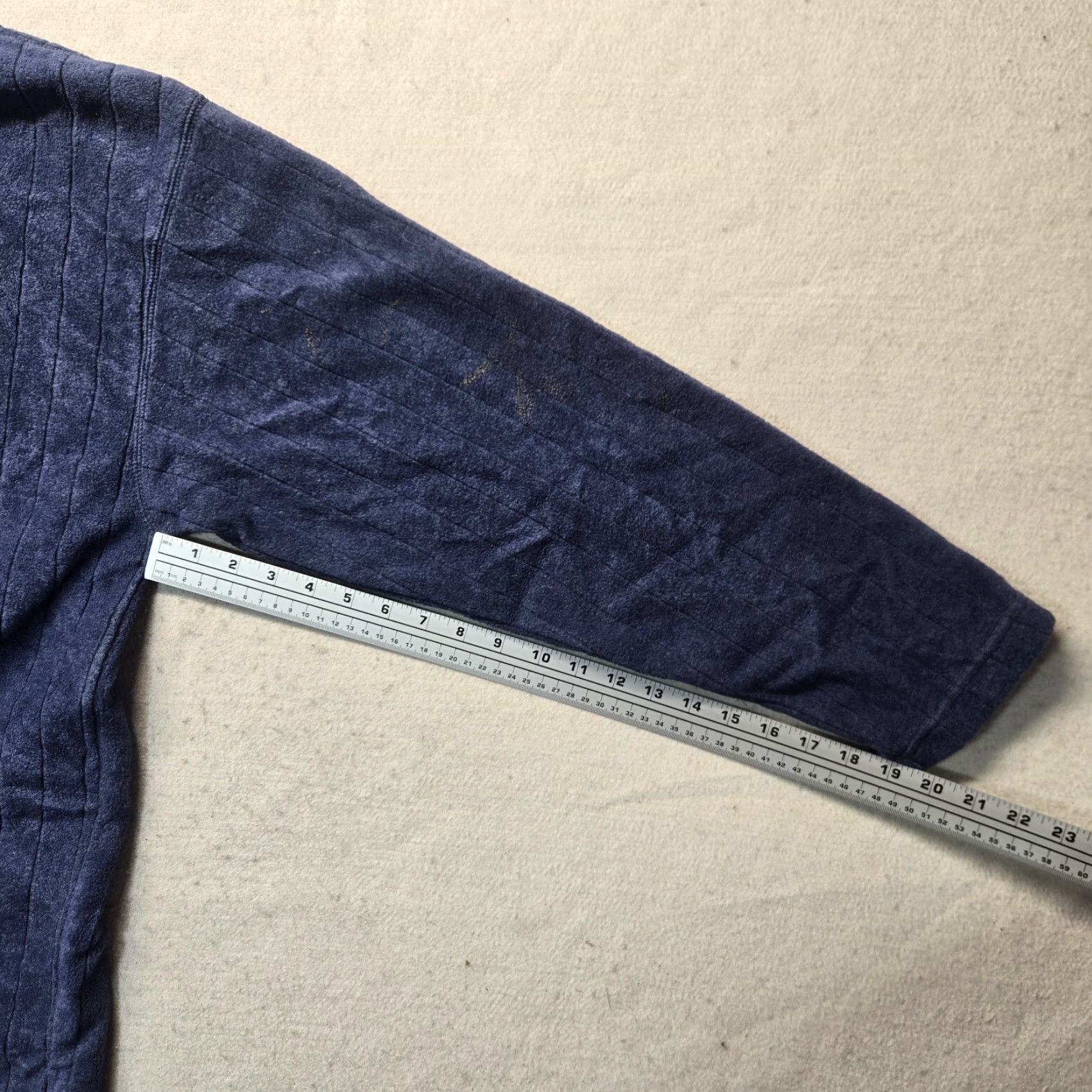 Vintage Woodfield Ridge Women's Jacket Coat Blue Fleece 1/4 Zip Heavy Size L Size L / US 10 / IT 46 - 4 Thumbnail