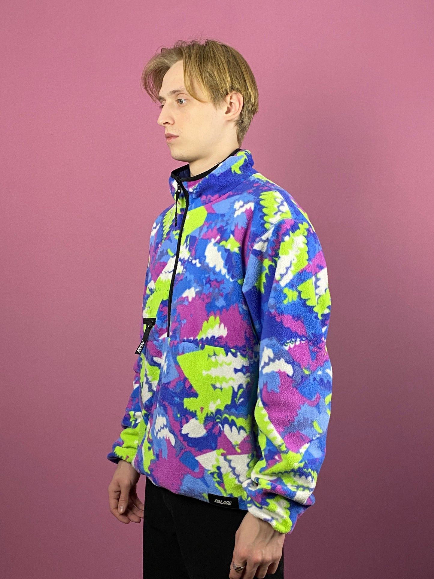Palace Vintage Men's Reversible Fleece Jacket - M