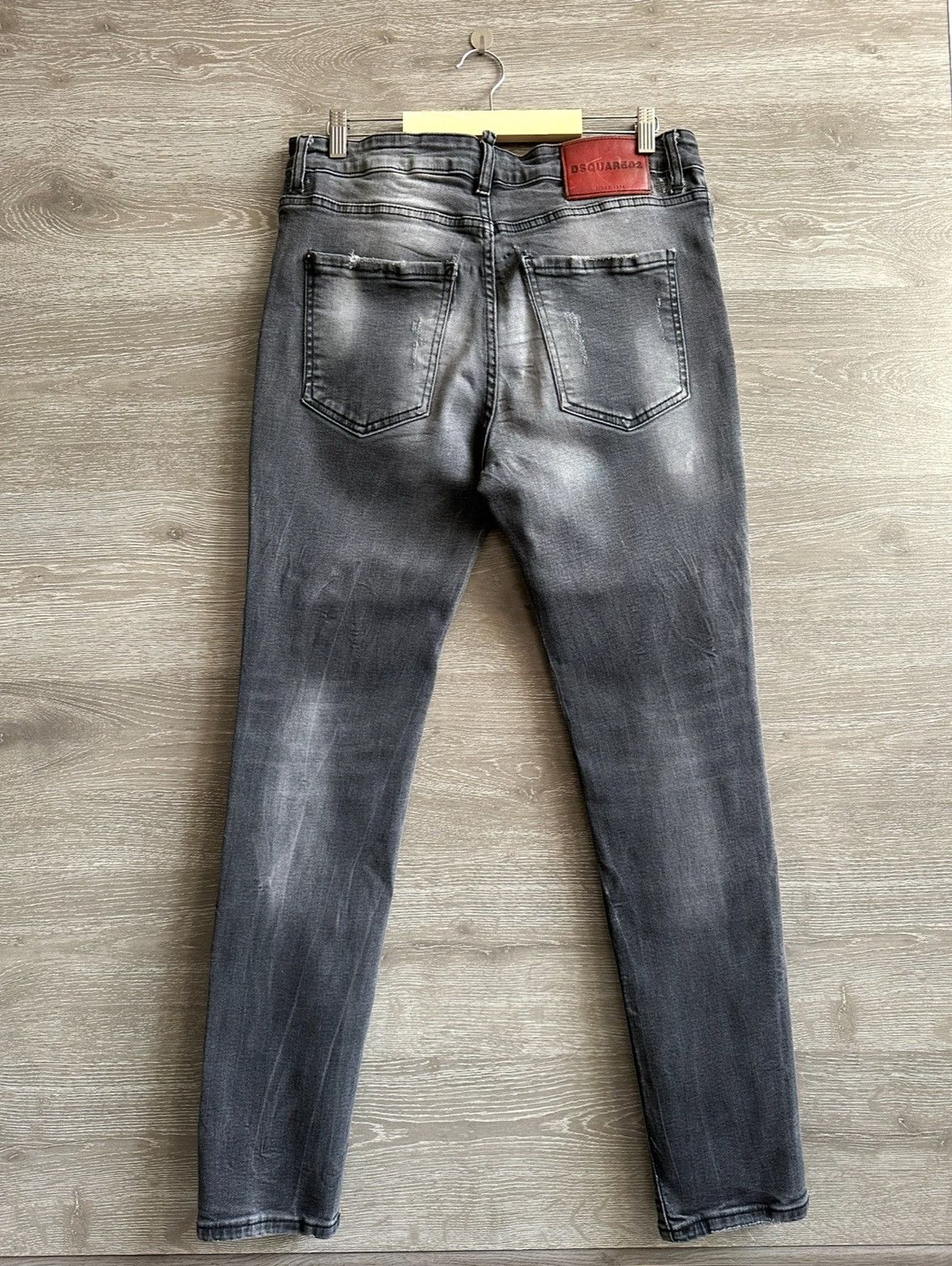 Dsquared2 DSQUARED2 Grey Distressed Denim Pants Men’s size 54 Size US 32 / EU 48 - 2 Thumbnail