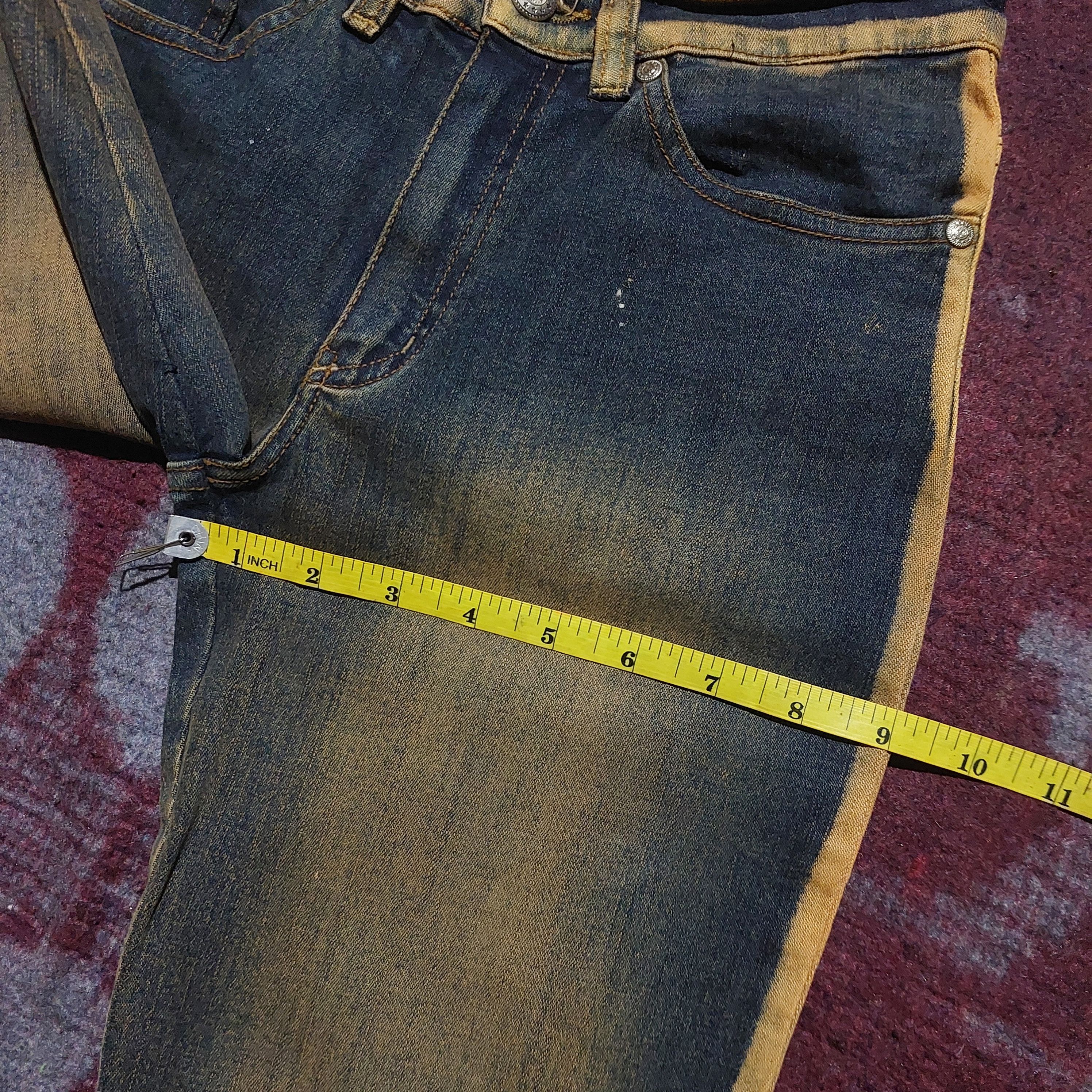 Morgan De Toi Morgan De Toi stripe side mud wash flared jeans Size 24" / US 00 / IT 34 - 17 Thumbnail