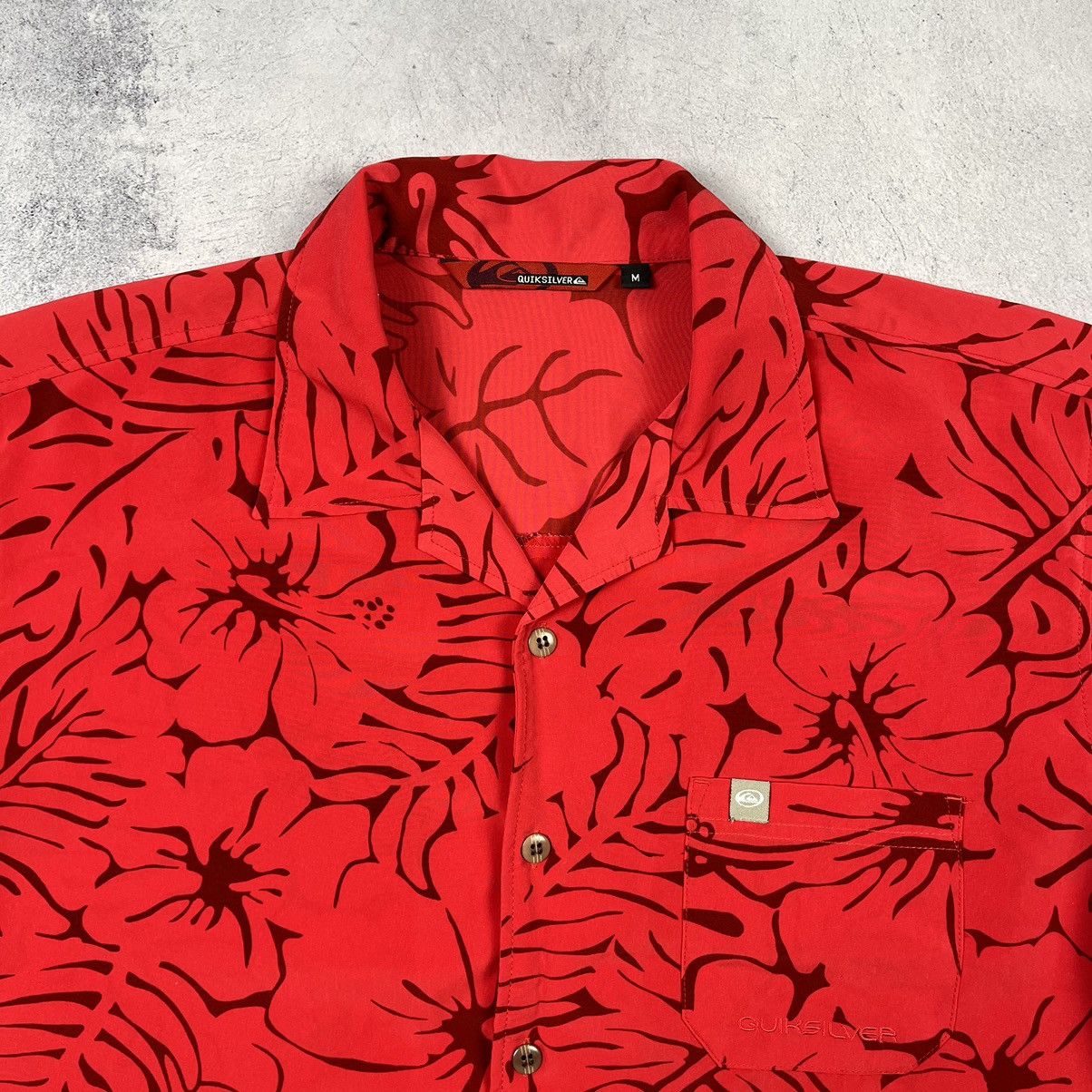 Quiksilver Vintage Quiksilver Yin-Yang y2k Hawaii Crazy shirt 90’s Size US M / EU 48-50 / 2 - 3 Thumbnail