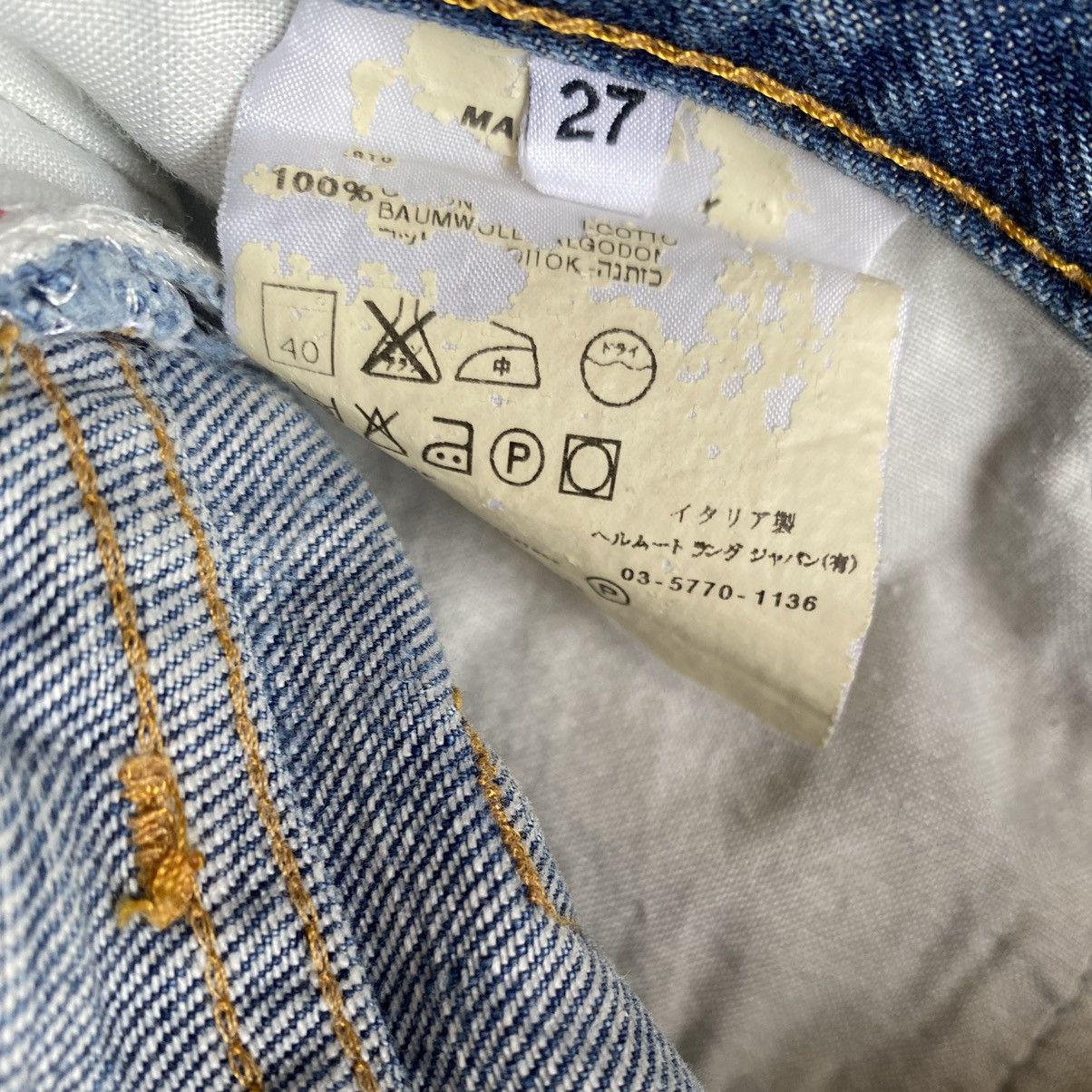 Helmut Lang Helmut Lang Archive Classic Denim Bootcut Size US 30 / EU 46 - 7 Thumbnail