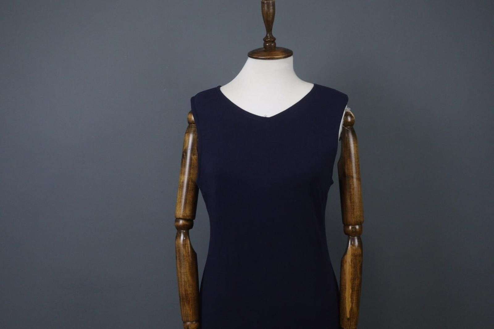 Marimekko Marimekko Navy Viscose Blend Knitted Sweater Dress Size S Size S / US 4 / IT 40 - 2 Thumbnail