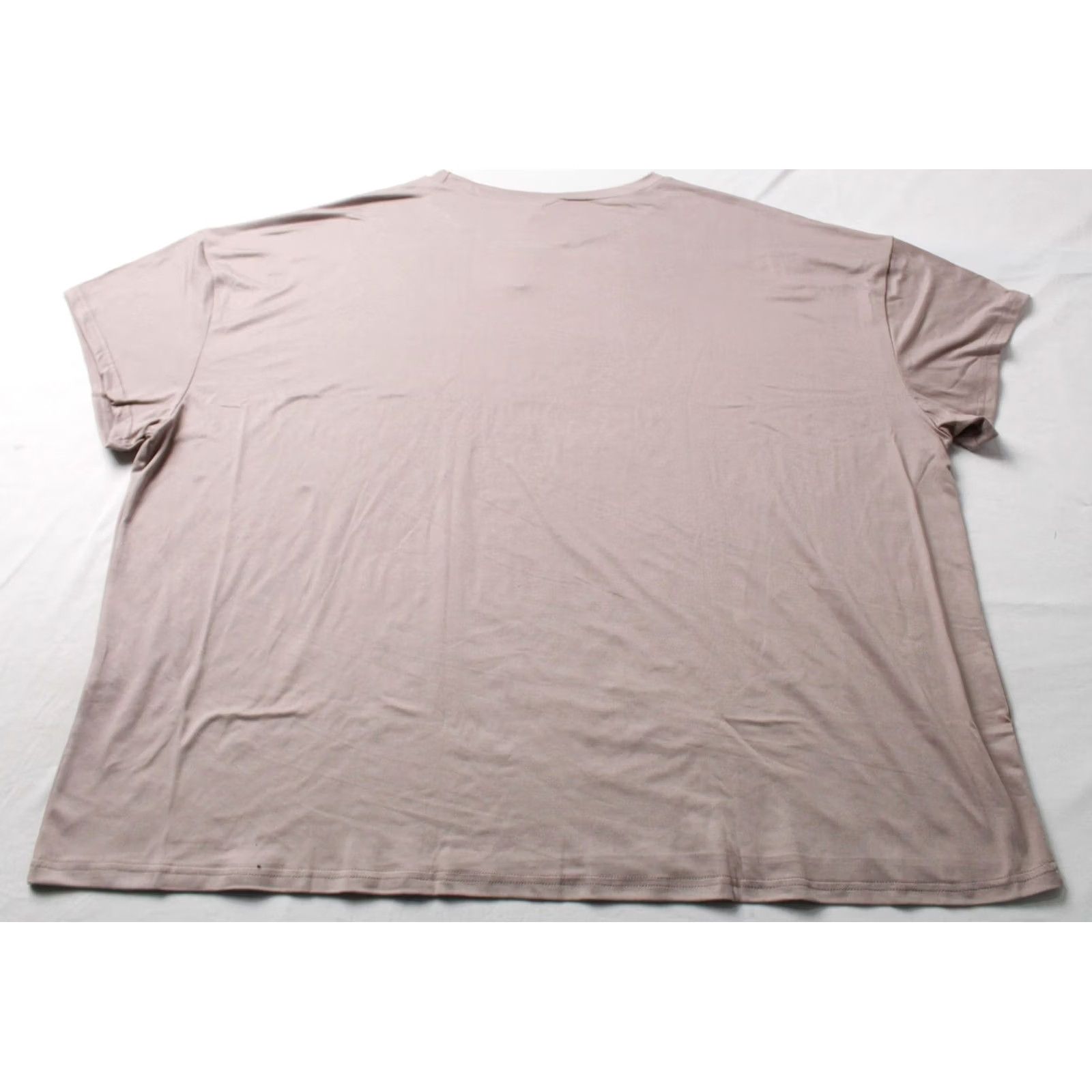 Vintage Misifi Women's T-Shirt Purple Size 5XL Short Sleeve Casual Crewneck Basic Tee NWT Size 40" / US 18 - 3 Thumbnail