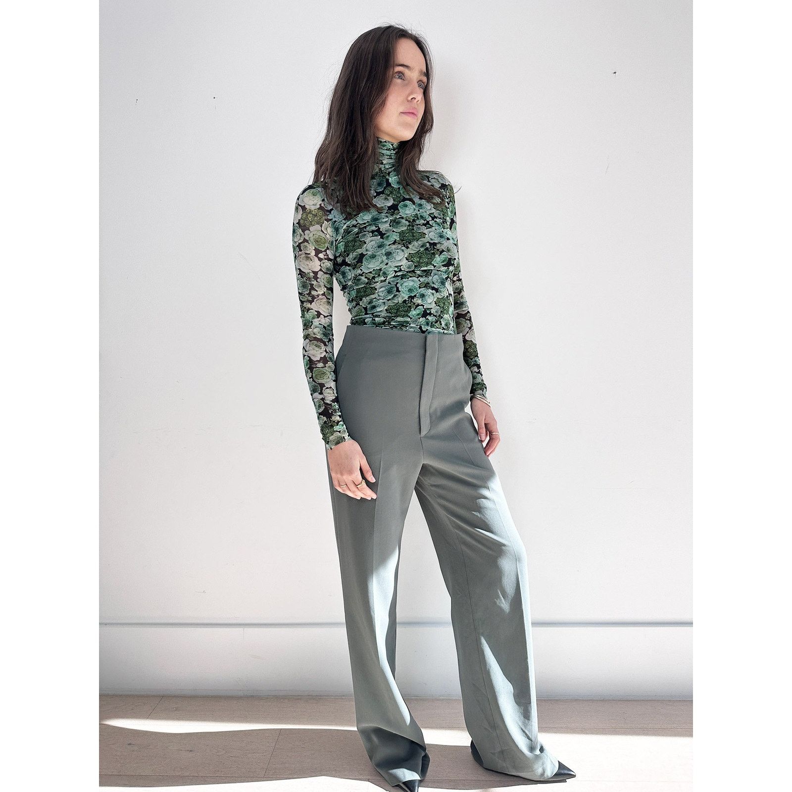 Scanlan Theodore Scanlan Theodore Tailored Crepe Trouser Size 28" / US 6 / IT 42 - 9 Thumbnail