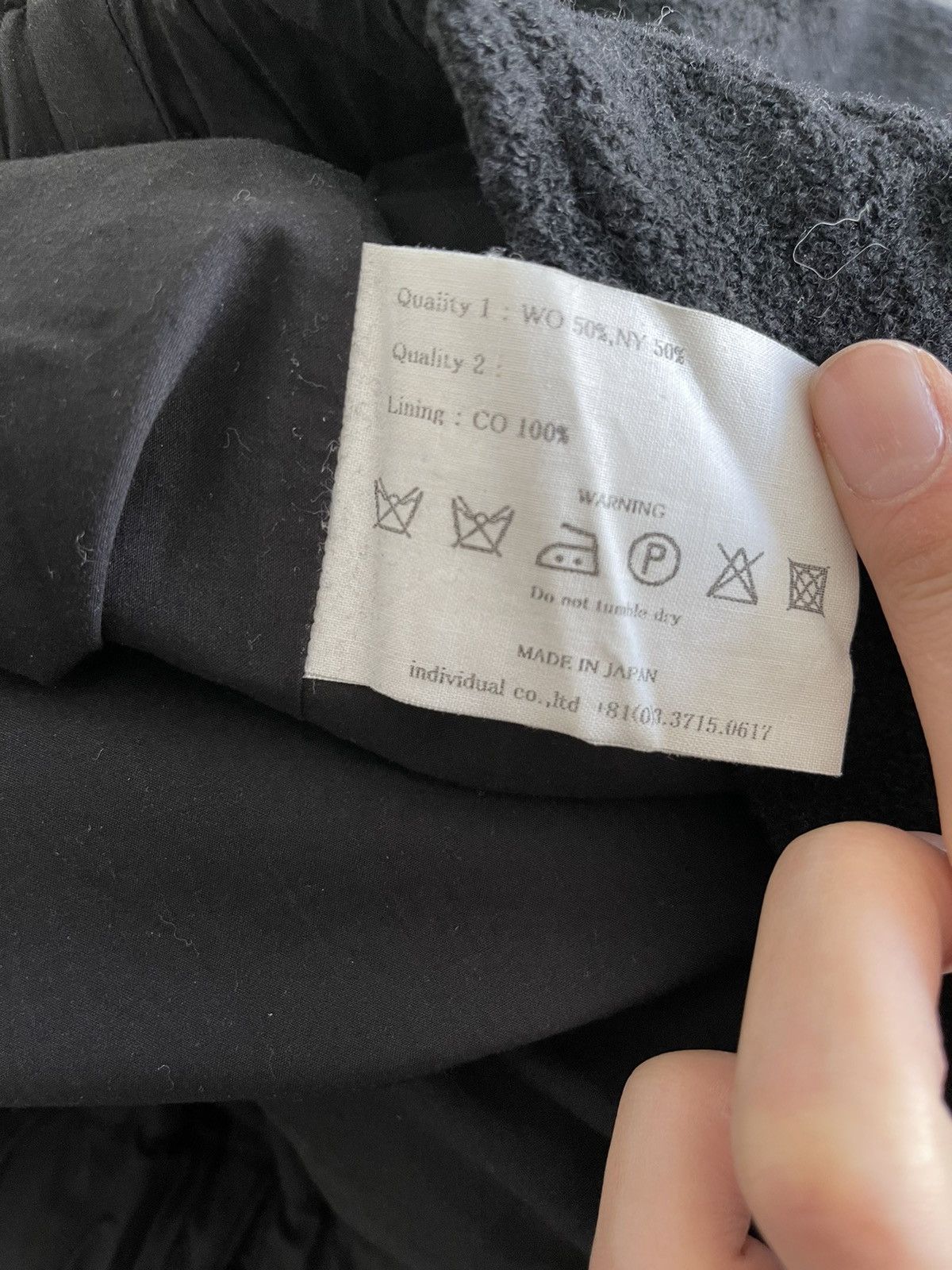 Individual Sentiments 12AW Drop Crotch Cropped Pants Size US 30 / EU 46 - 5 Thumbnail