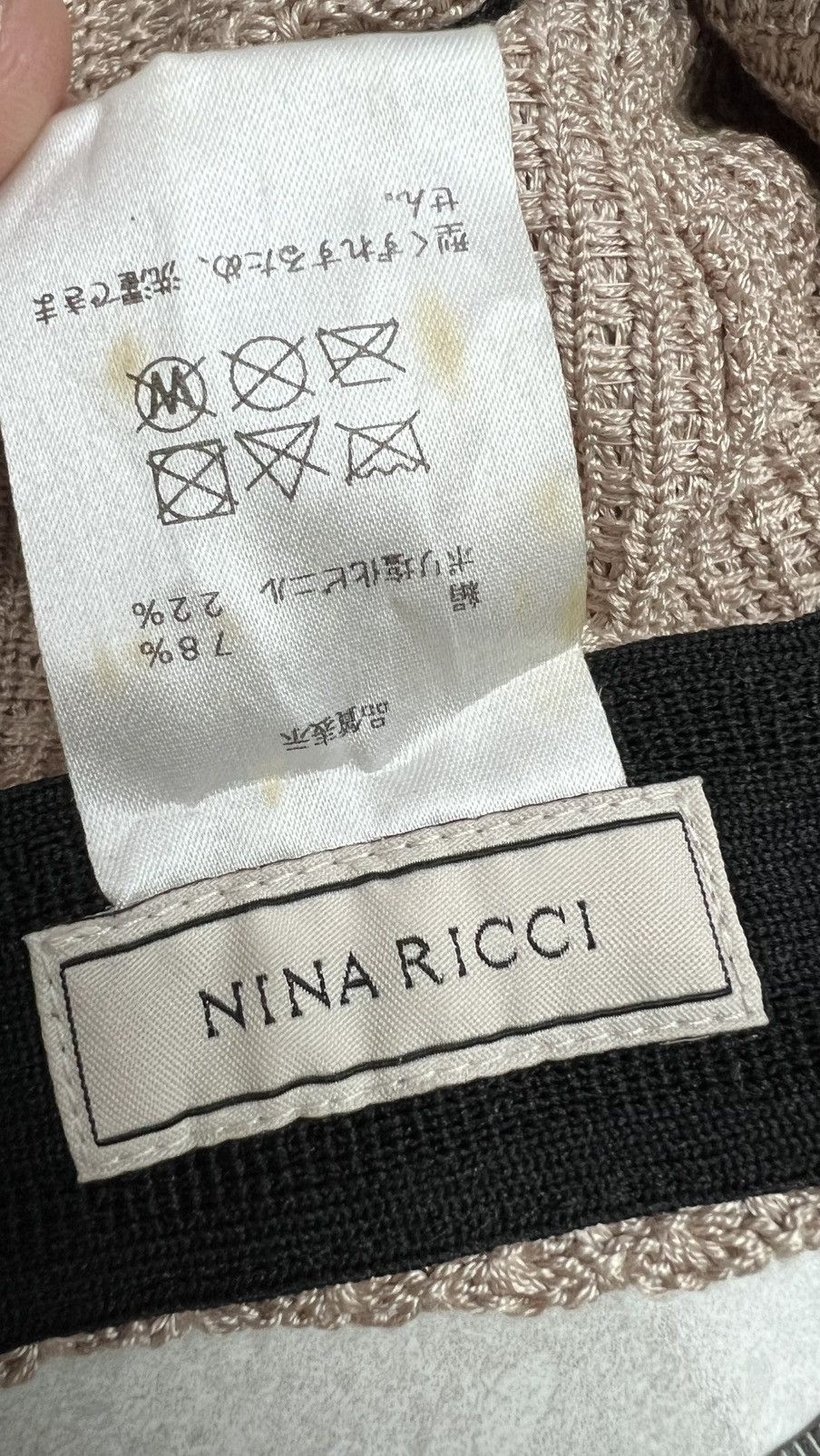Japanese Brand × Nina Ricci × Vintage Nina Ricci Size ONE SIZE - 6 Thumbnail