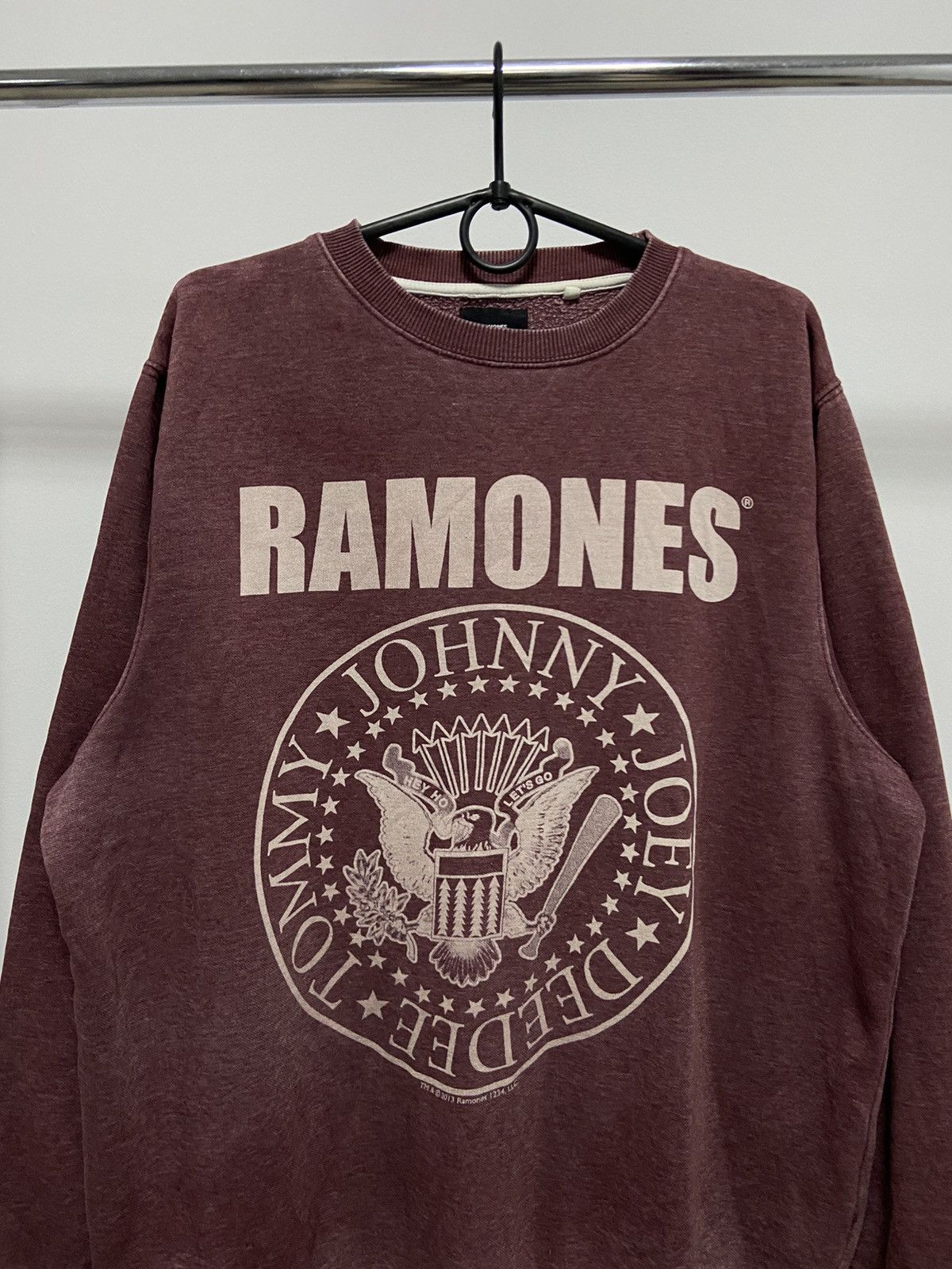 Band Tees Ramones Vintage 2013 Sweatshirt Big Logo Size US L / EU 52-54 / 3 - 2 Thumbnail