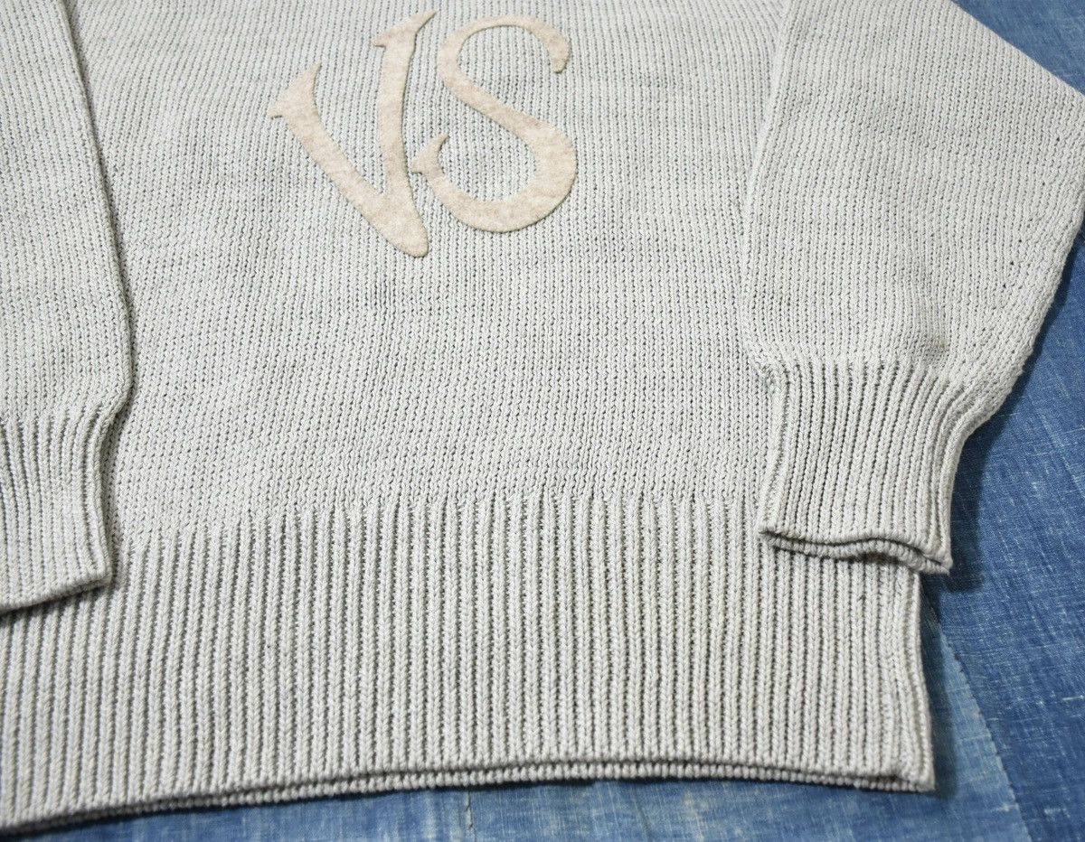 Visvim Visvim 23ss Letterman Crew Knit Vs size3 Size US L / EU 52-54 / 3 - 3 Thumbnail