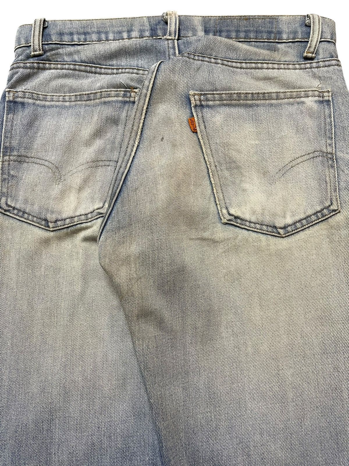 Levi's Crazy Vintage 70s Levis Orange Tab Button #8 Mud Wash Faded Size US 32 / EU 48 - 6 Thumbnail