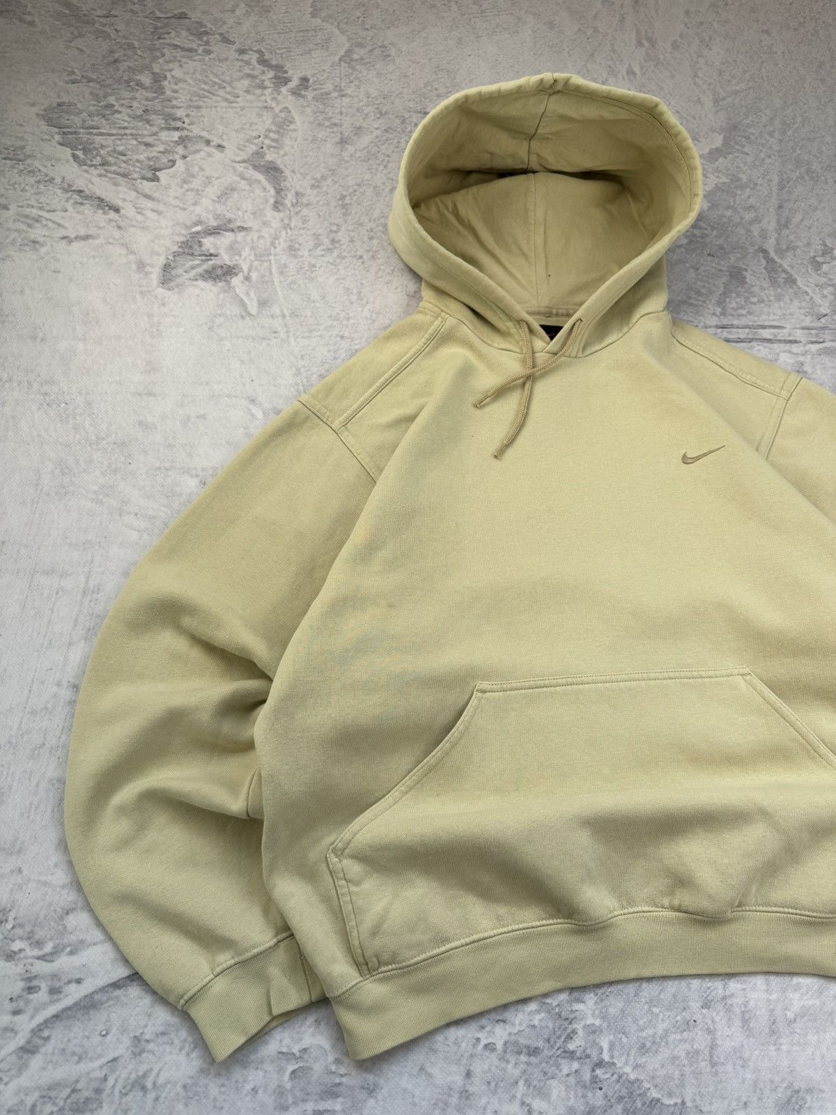 Nike × Vintage NIKE VINTAGE CENTER LOGO OVERSIZE BOXY HOODIE Size US M / EU 48-50 / 2 - 2 Thumbnail