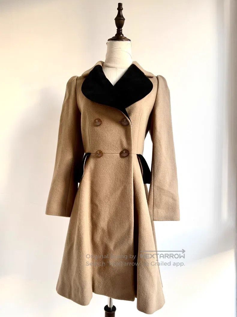 Vivienne Westwood Vivienne Westwood Vintage Beige and Black Velvet Love Lape Size M / US 6-8 / IT 42-44 - 2 Thumbnail