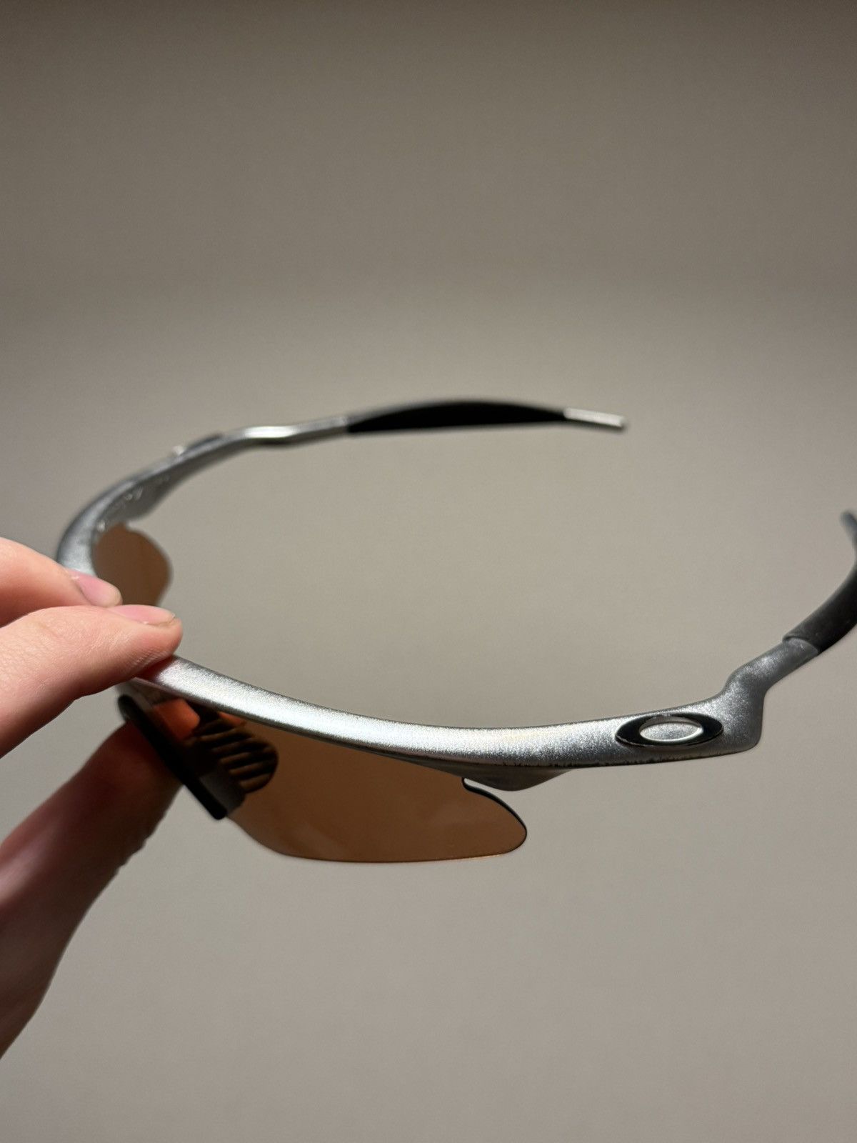 Oakley OAKLEY M FRAME FMJ SILVER SUNGLASSES Size ONE SIZE - 5 Thumbnail