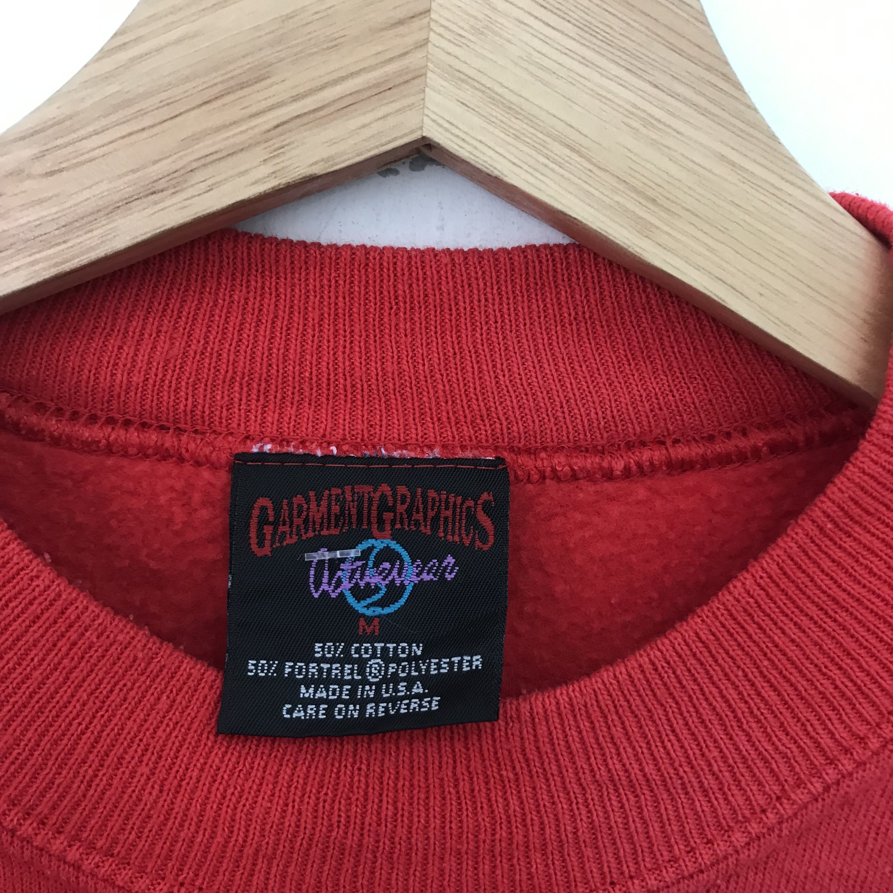 Vintage Vintage 90's Miami University Ncaa Red Sw - 420 Size US M / EU 48-50 / 2 - 8 Thumbnail