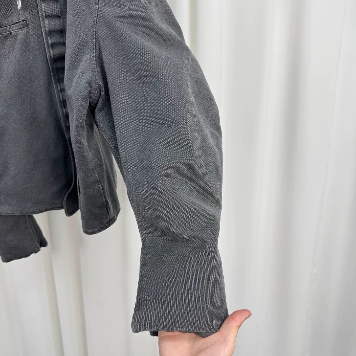 Greg Ross Greg Ross Washed Gray Oversized Down Jacket Size US S / EU 44-46 / 1 - 4 Thumbnail