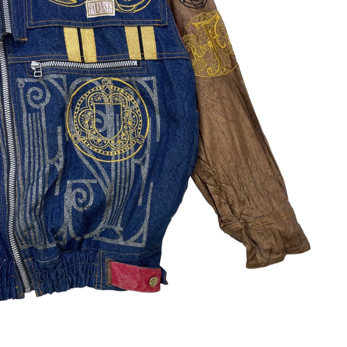Japanese Brand Japanese Brand Riot Farnese Denim Jacket Size US L / EU 52-54 / 3 - 7 Thumbnail