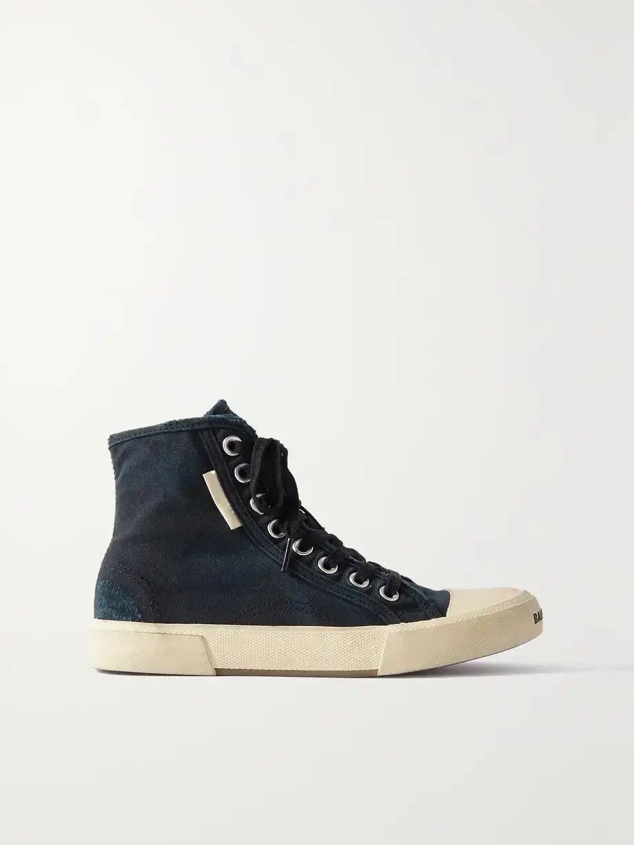 o1mt1gz0924 Paris High Top Sneaker in Black