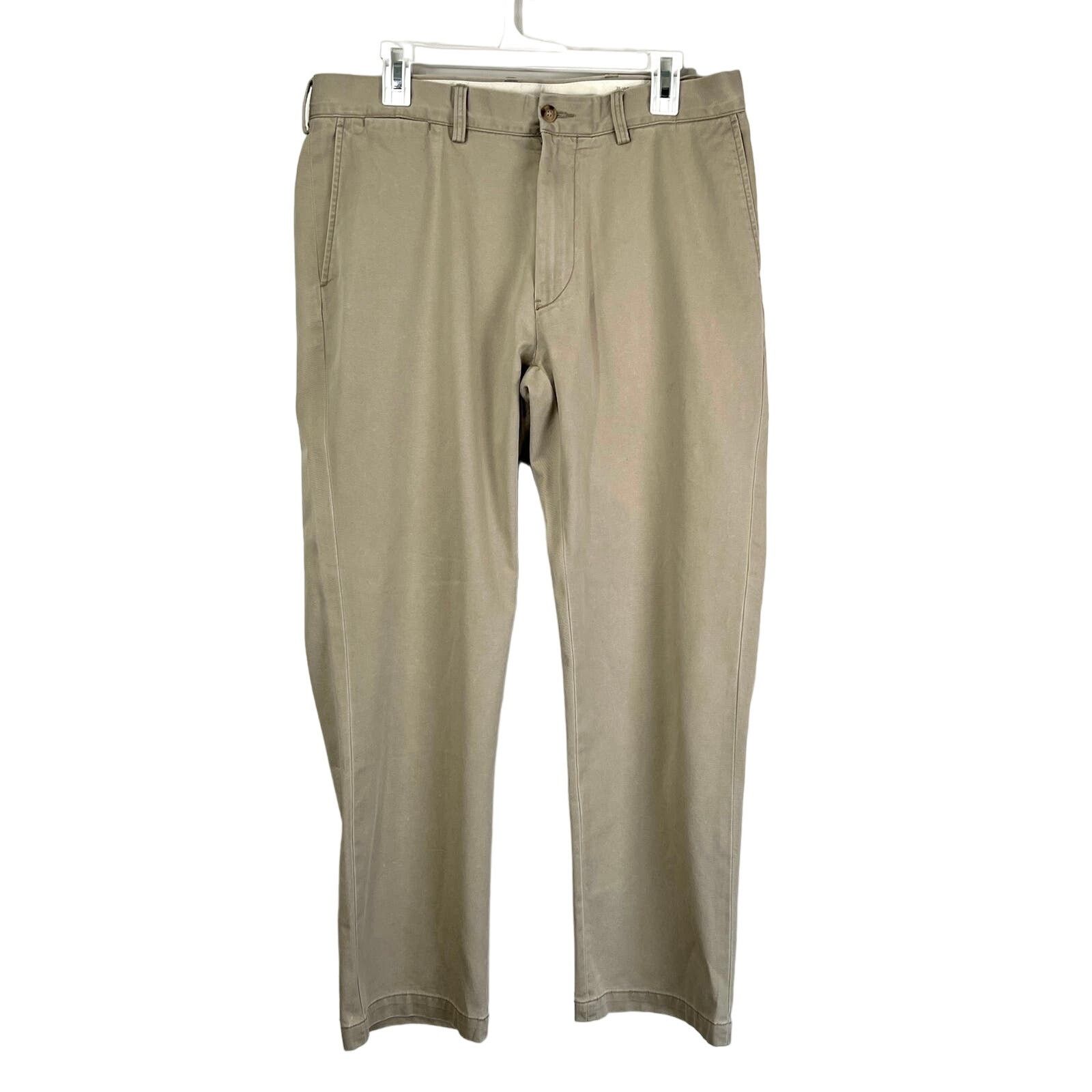 Polo Ralph Lauren Vintage 90s Polo Ralph Lauren Khaki Trousers Pants Size US 35 - 1 Thumbnail