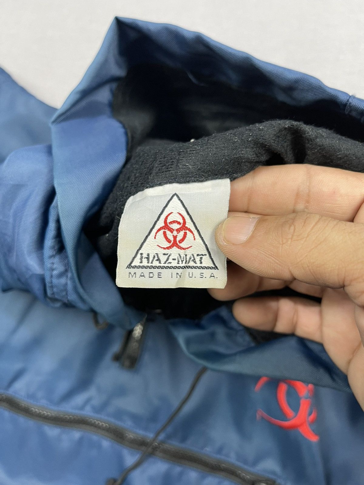 Vintage Vintage HAZ-MAT ANORAK Nylon Jacket Size US L / EU 52-54 / 3 - 8 Thumbnail