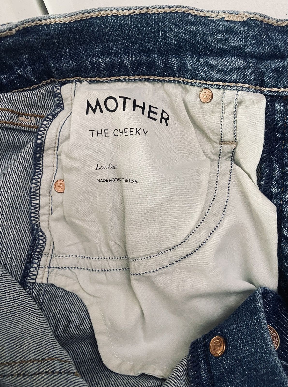MOTHER Mother Denim The Cheeky Love Gun Relax Fit Jeans 24 EUC Size 24" / US 00 / IT 34 - 9 Thumbnail