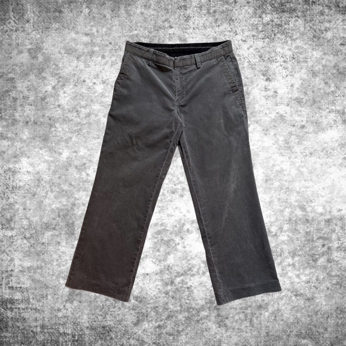 Armani Exchange Armani Exchange Silver Velvety Pants Size US 29 - 1 Thumbnail