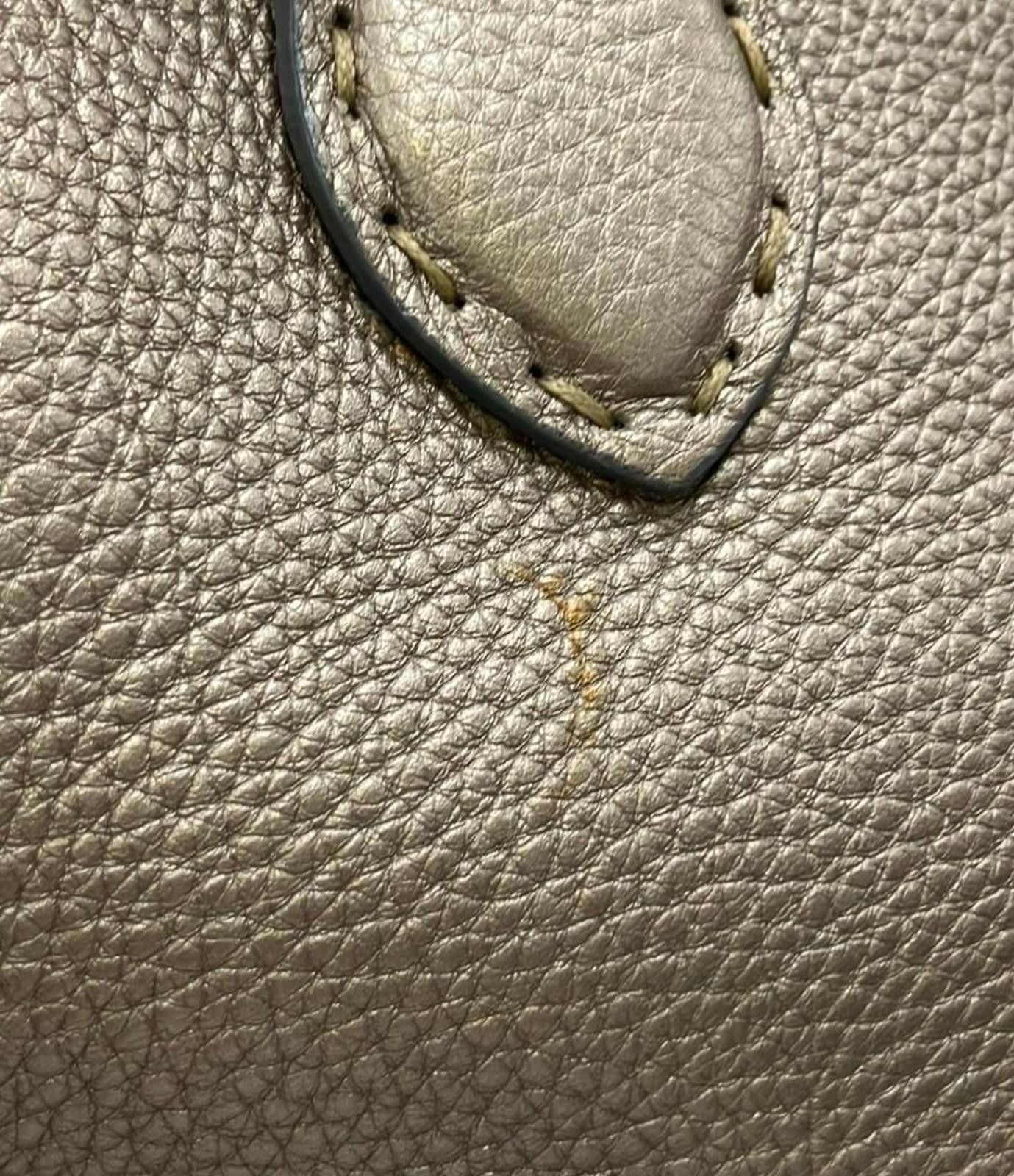Fendi Fendi - Taupe Pebbled Leather Handbag Size ONE SIZE - 7 Thumbnail