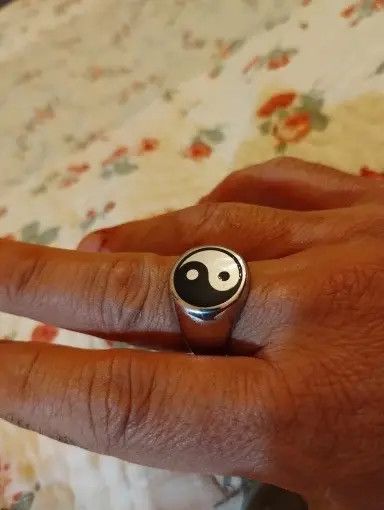 Jewelry Kobayashi x Riyo Yin Yang Symbol Ring ( Size 7 to 12 ) Size ONE SIZE - 4 Thumbnail