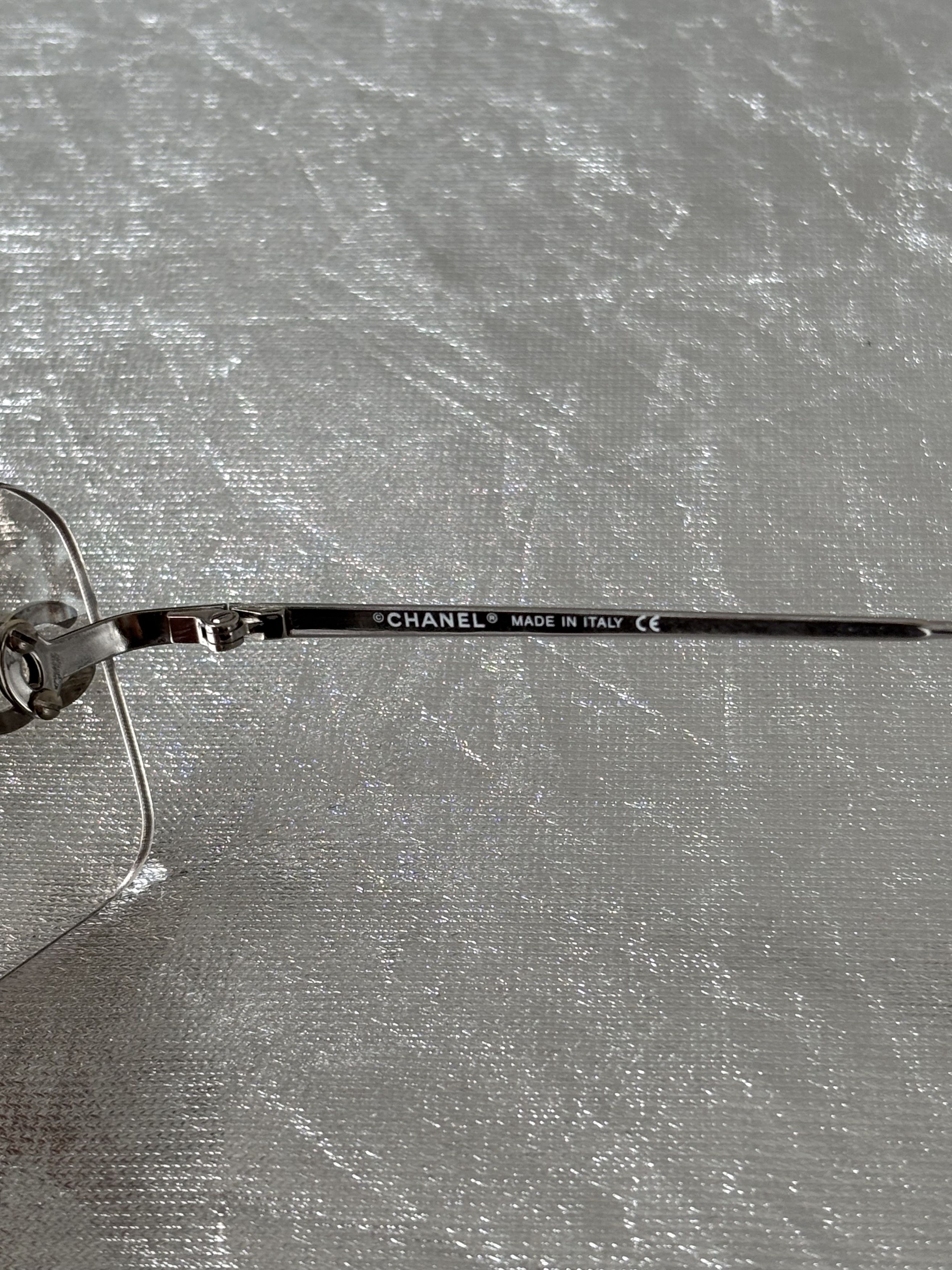 Chanel CHANEL Sunglasses 4017-D Rimless Rhinestones Vintage Size ONE SIZE - 6 Thumbnail