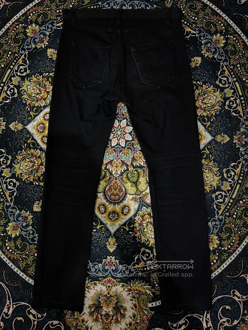Saint Laurent Paris Saint Laurent Paris Original Mud-Dyed Frayed Denim Pants Size US 29 - 3 Thumbnail