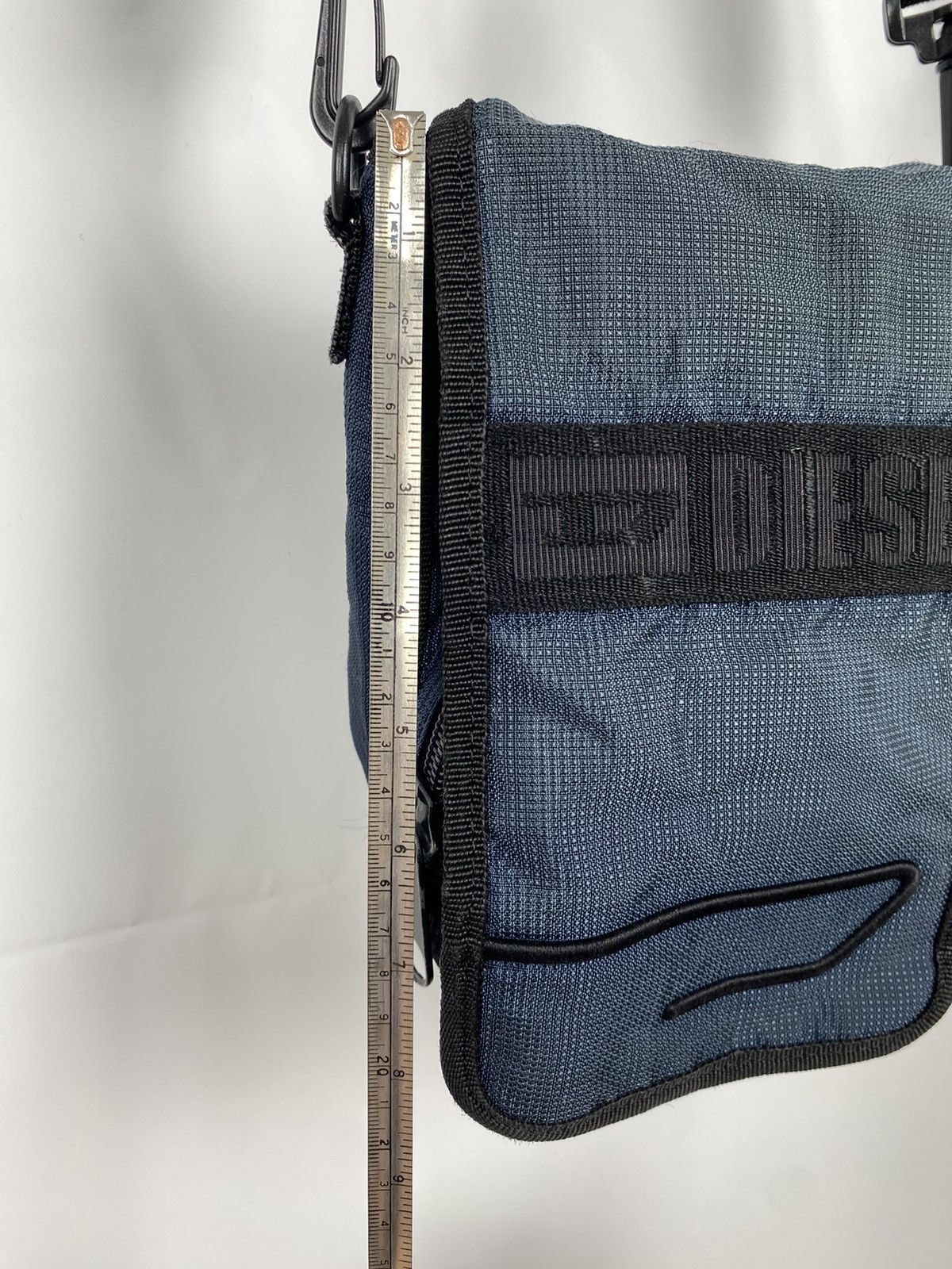 Diesel Vintage Diesel 00s Nylon Messenger Mini Bag Size ONE SIZE - 8 Thumbnail