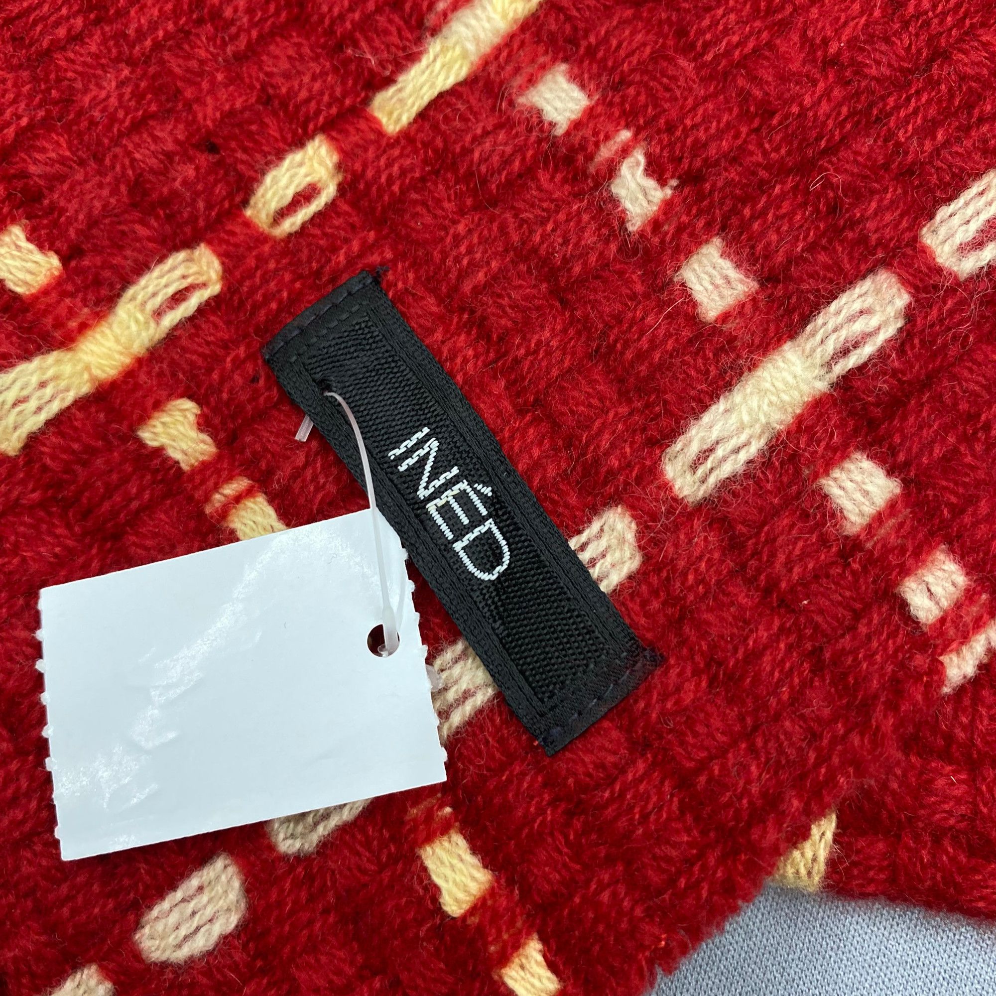 Yohji Yamamoto Vintage Ined Scarf Yohji Yamamoto Muffler Wool Scarves Size ONE SIZE - 4 Thumbnail