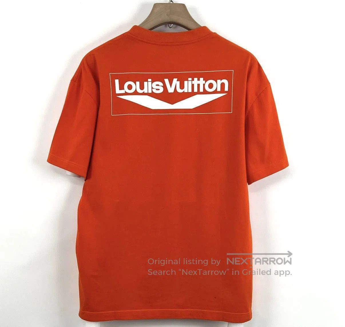 Louis Vuitton Orange Short-Sleeve Graphic T-Shirt. Size US M / EU 48-50 / 2 - 2 Thumbnail