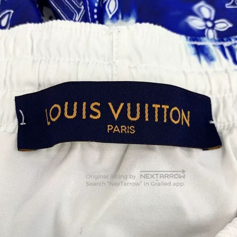 Louis Vuitton Louis Vuitton size s 22 blue logo presbyopic printed shorts Size US 28 / EU 44 - 5 Thumbnail