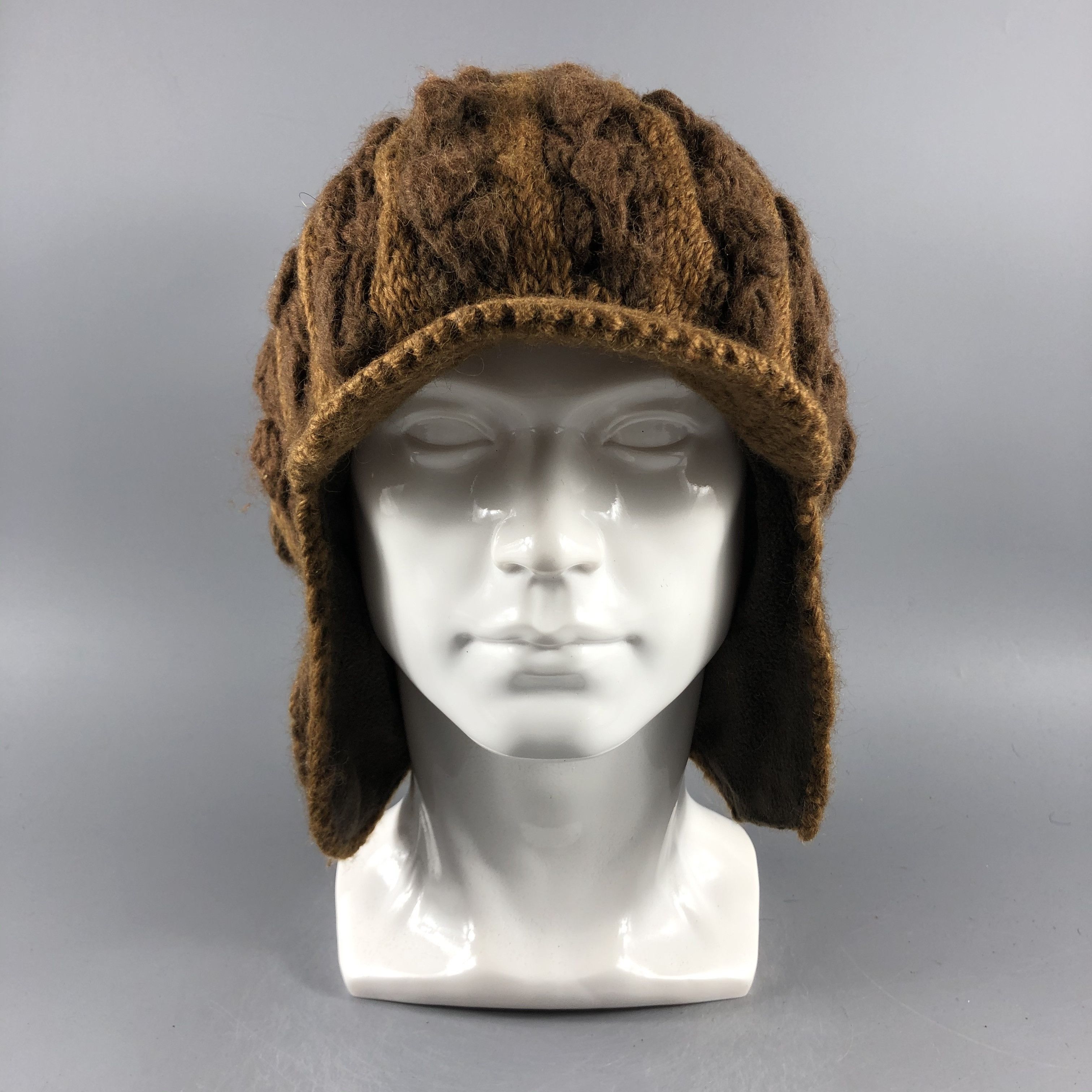 Japanese Brand × Vintage Caniche Fair Isle Beanie Snow Hat Snow Cap -D586 Size ONE SIZE - 7 Thumbnail