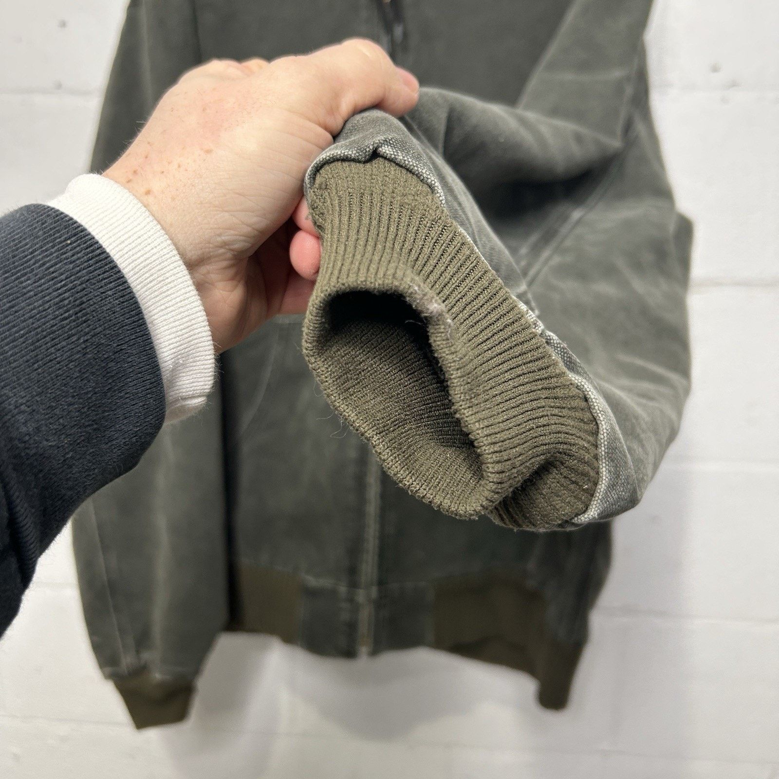 Carhartt Vintage Carhartt Quilted Hooded Active Jacket “Moss” J130 Size US XL / EU 56 / 4 - 12 Thumbnail