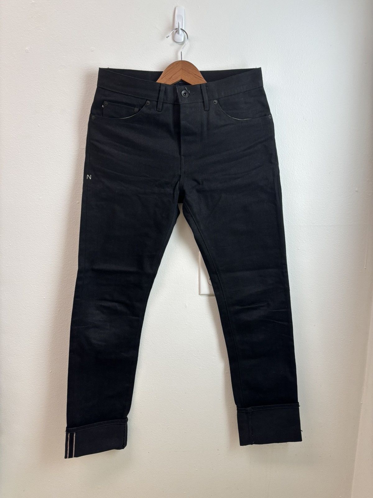 Other Noble Denim 14oz Black Selvedge Size US 30 / EU 46 - 1 Thumbnail