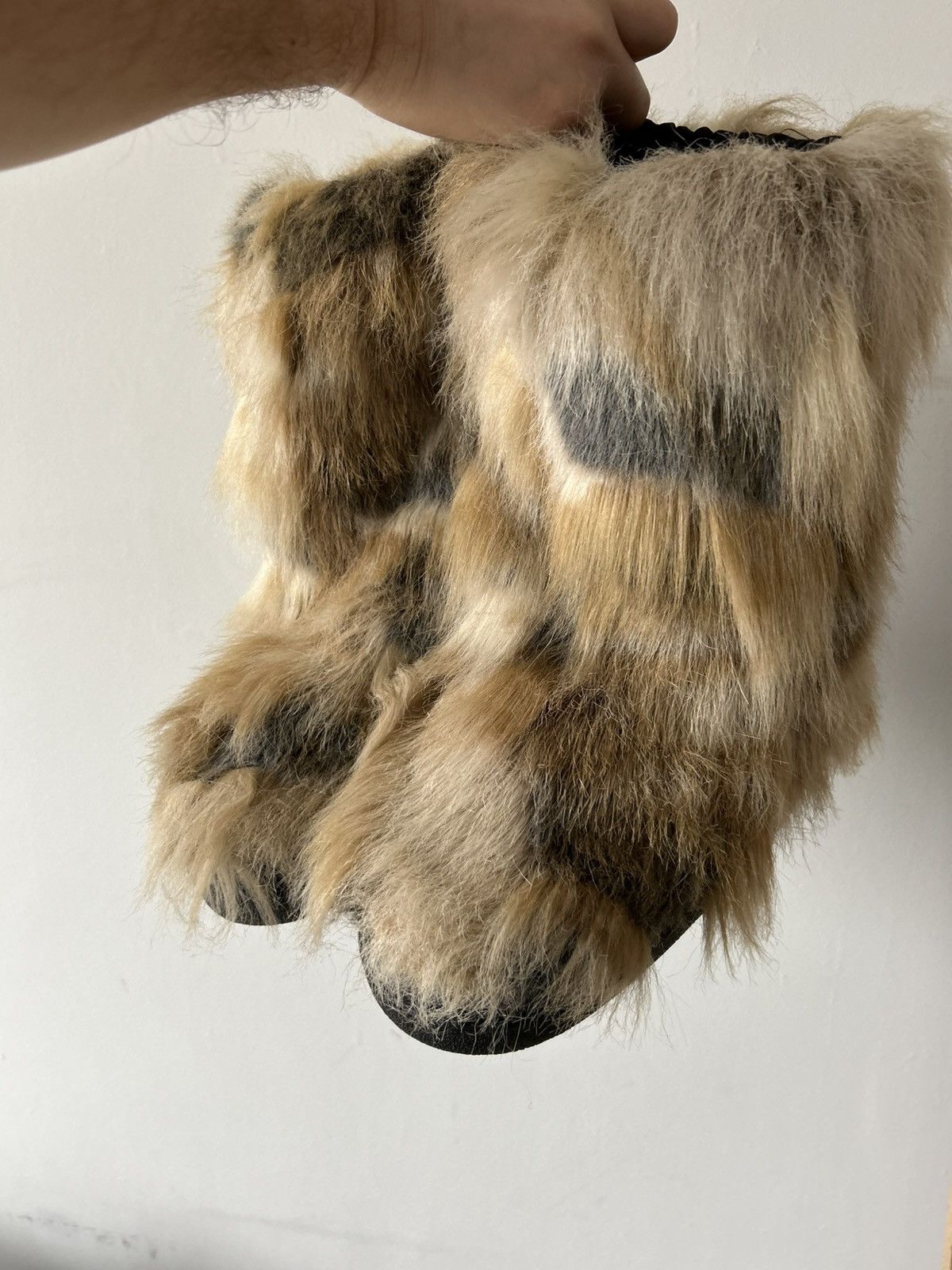 Japanese Brand FAUX FUR RICK OWENS VIBE YETI BOOTS STYLE hysteric glamour Size US 8.5 / EU 41-42 - 11 Thumbnail