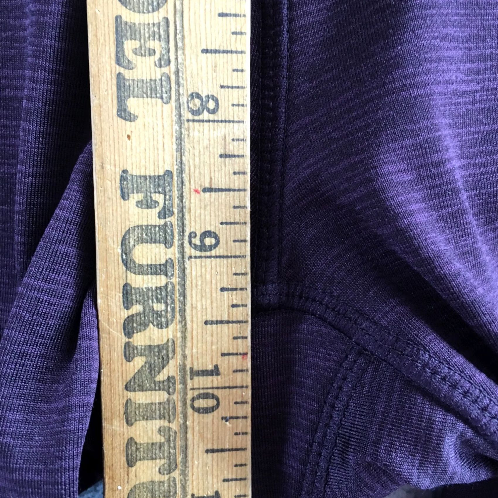 Vintage MONDETTA Leggings Womens Medium Purple Heather High Rise Active Stretch Yoga Pants Size 32" / US 10 / IT 46 - 6 Thumbnail