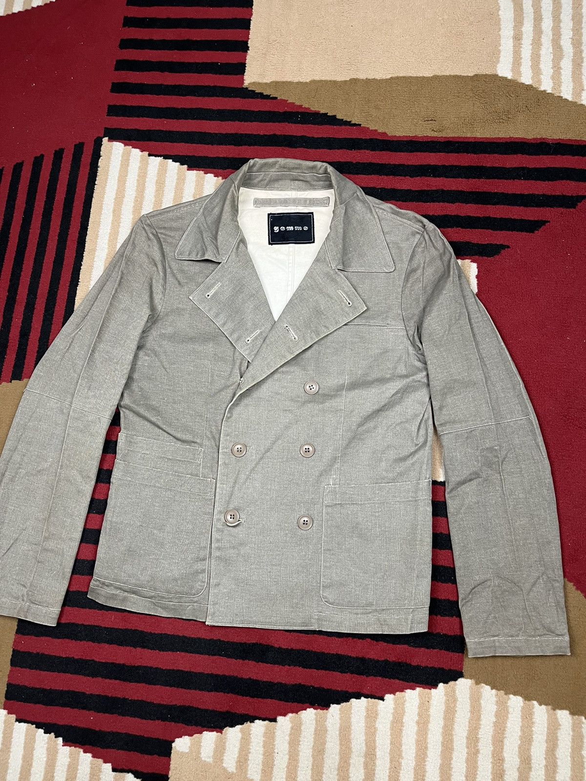 gomme Gomme By Yohji Yamamoto Button Jacket Size US M / EU 48-50 / 2 - 4 Thumbnail