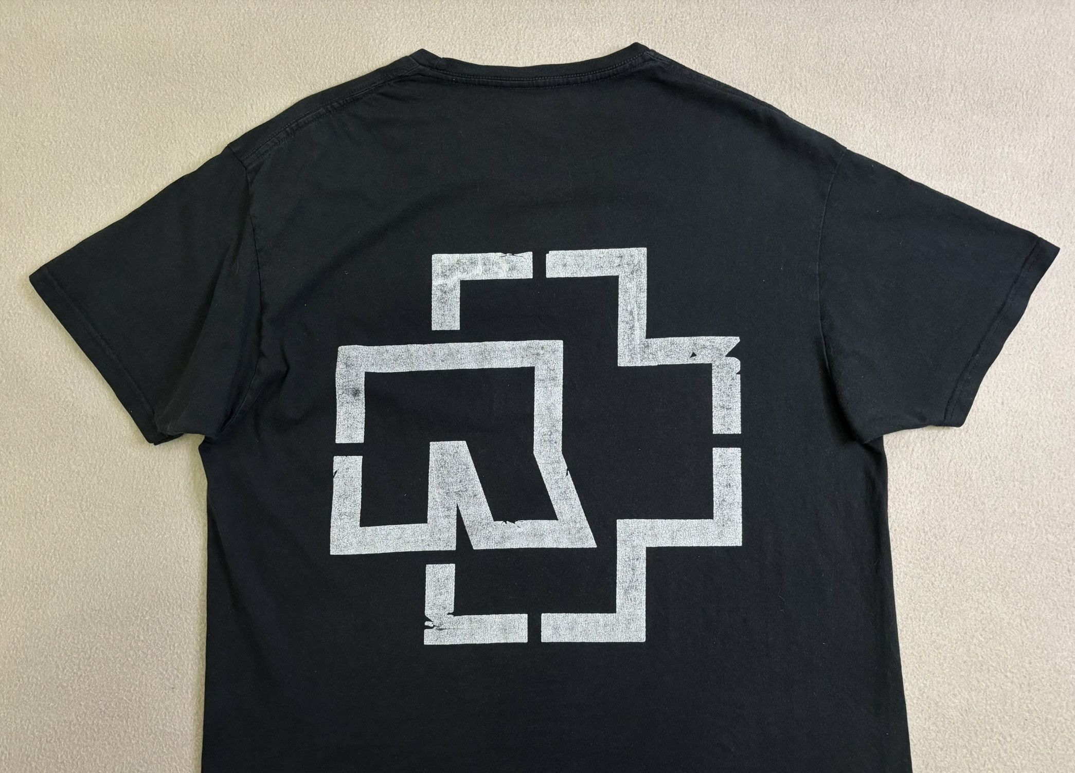 Band Tees Rammstein black T-Shirt size L Size US L / EU 52-54 / 3 - 12 Thumbnail
