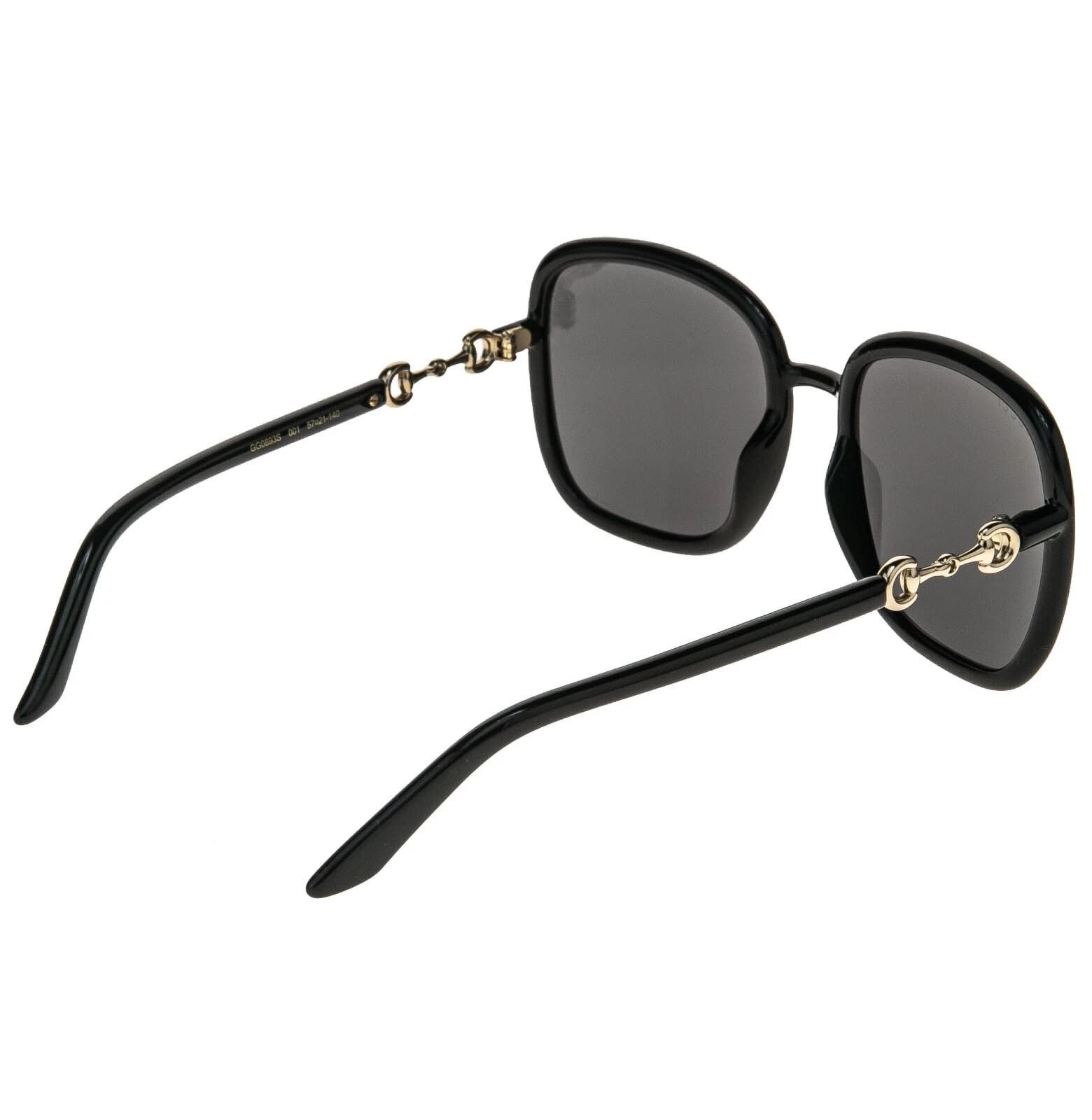 Gucci GUCCI Gg0893s Horsebit 0893 Gold 001 Fashion Sunglasses Size ONE SIZE - 7 Thumbnail