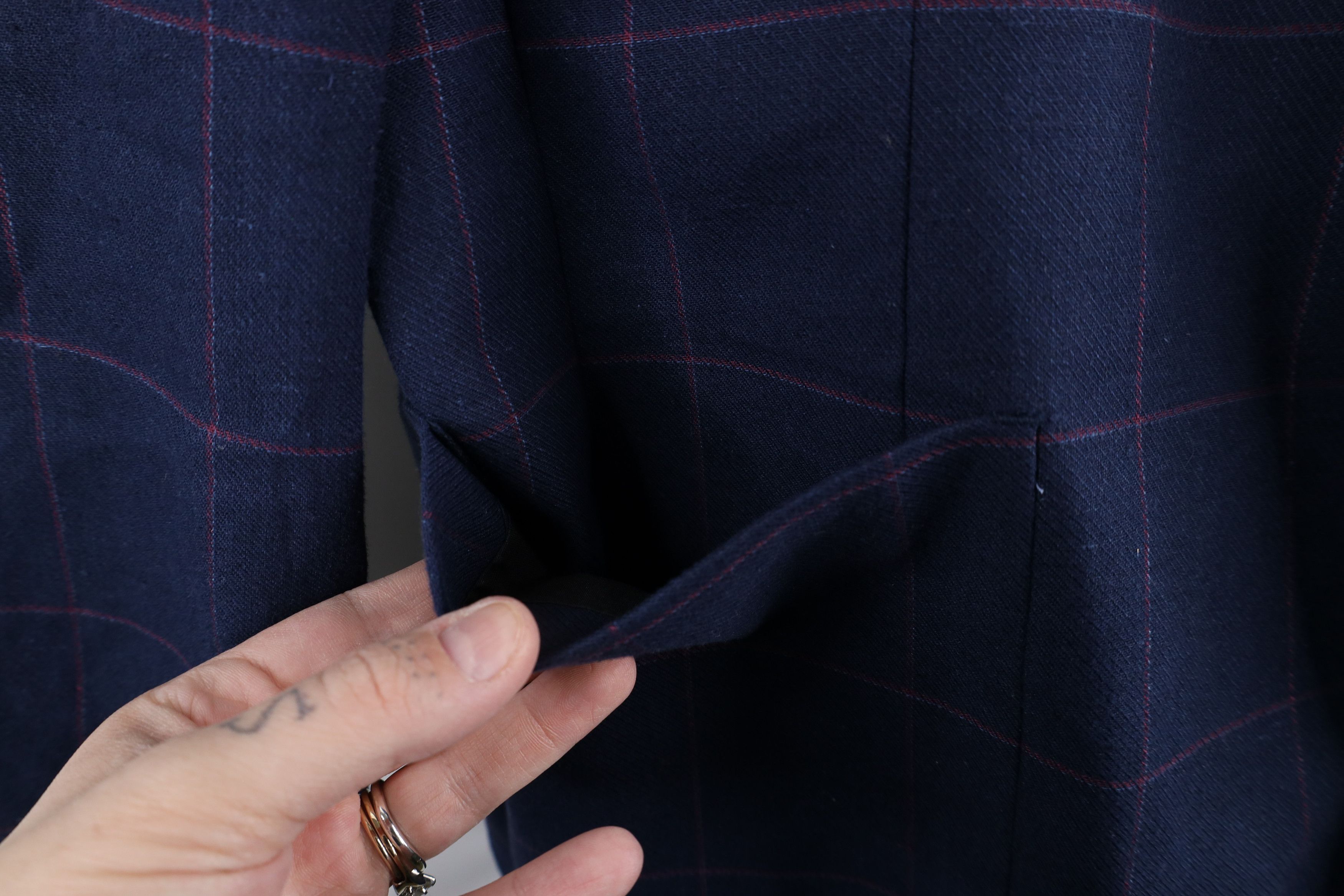 Tommy Hilfiger × Vintage Deadstock Vintage Tommy Hilfiger Suit Coat Blazer Jacket Size US XXL / EU 58 / 5 - 7 Thumbnail