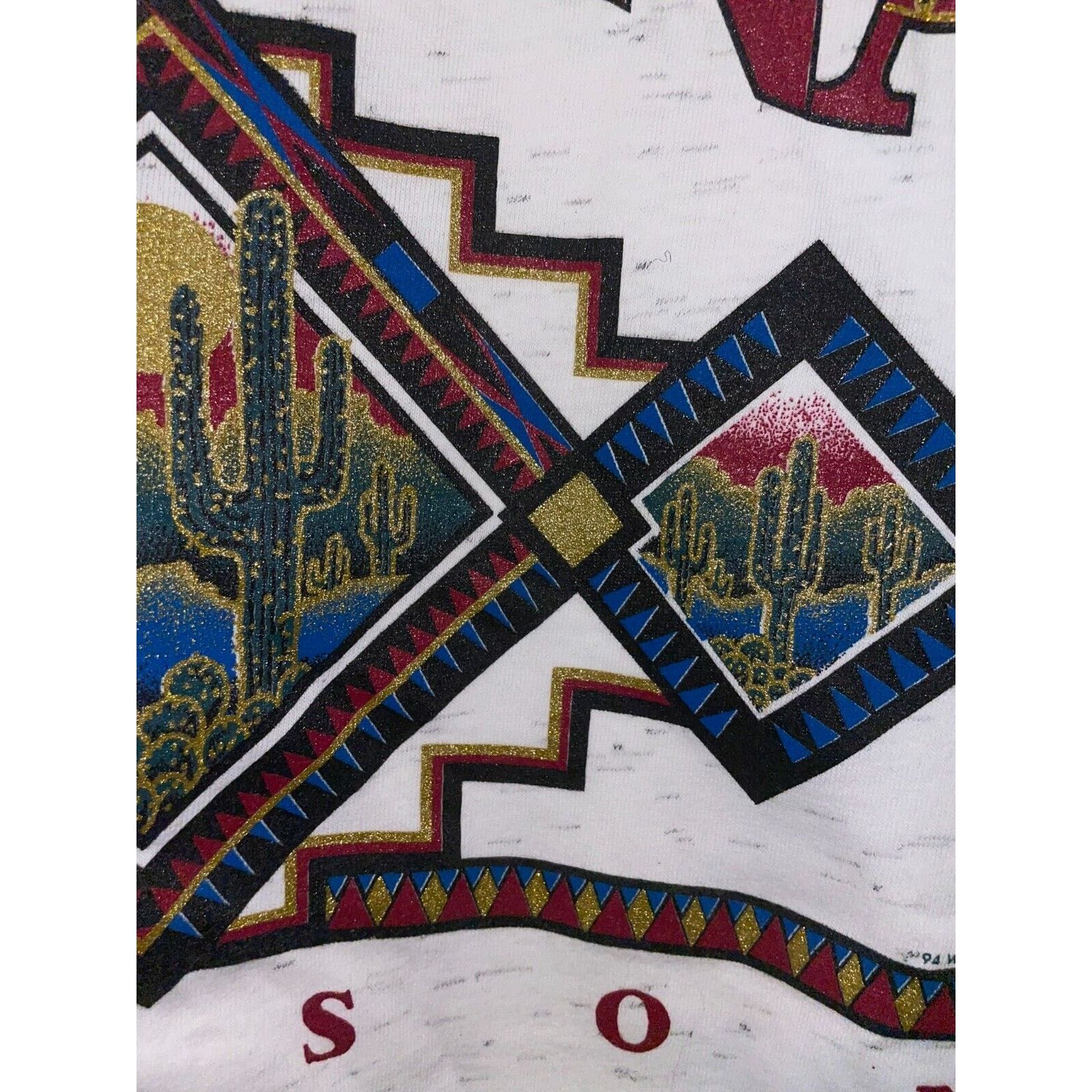 Vintage Vintage Tucson Arizona Shirt Western Speckled White L Tee Size US L / EU 52-54 / 3 - 6 Thumbnail