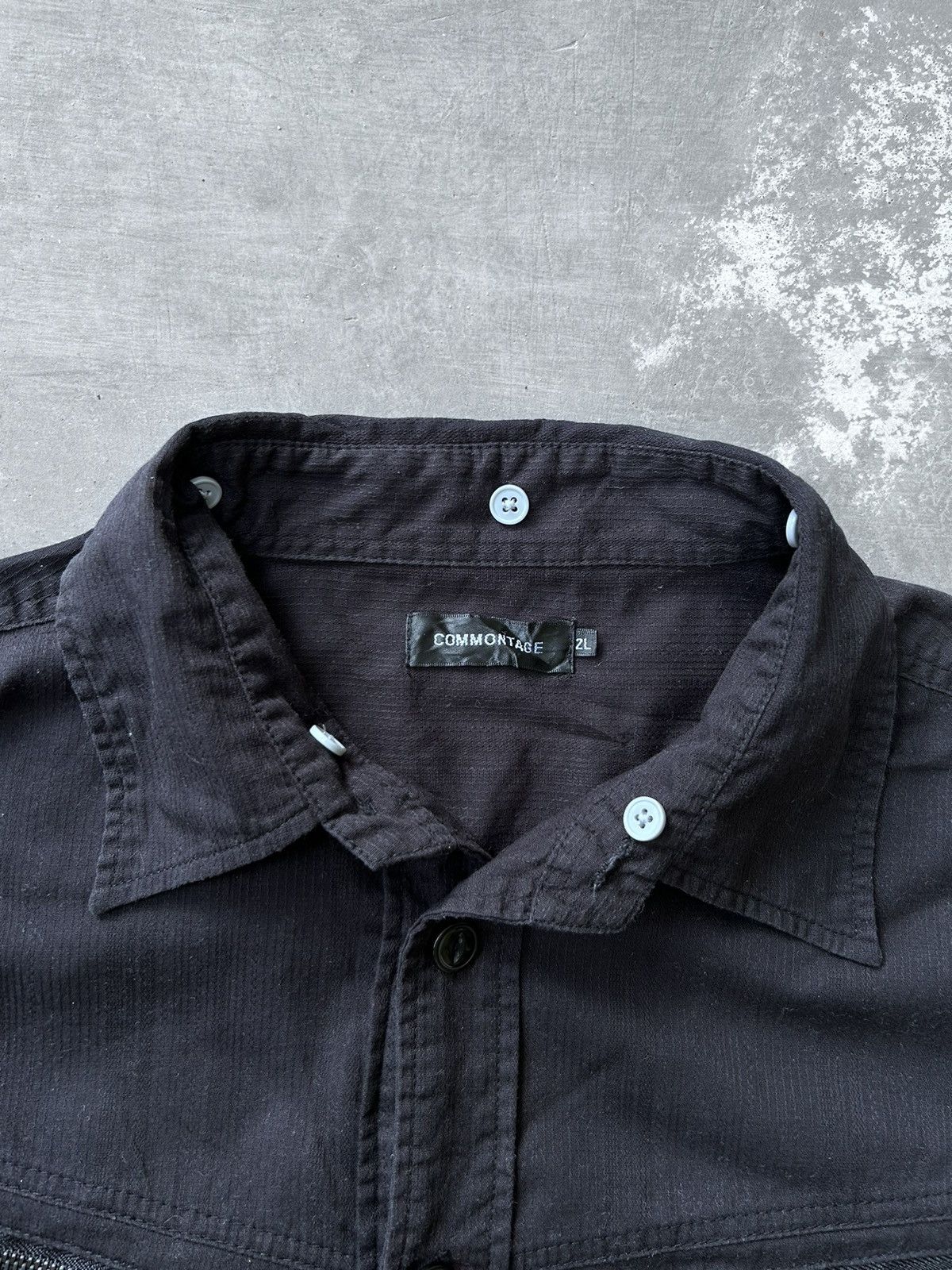 If Six Was Nine Commontage Long Sleeve Shirt With Double Zipper Pockets Size US XL / EU 56 / 4 - 3 Thumbnail