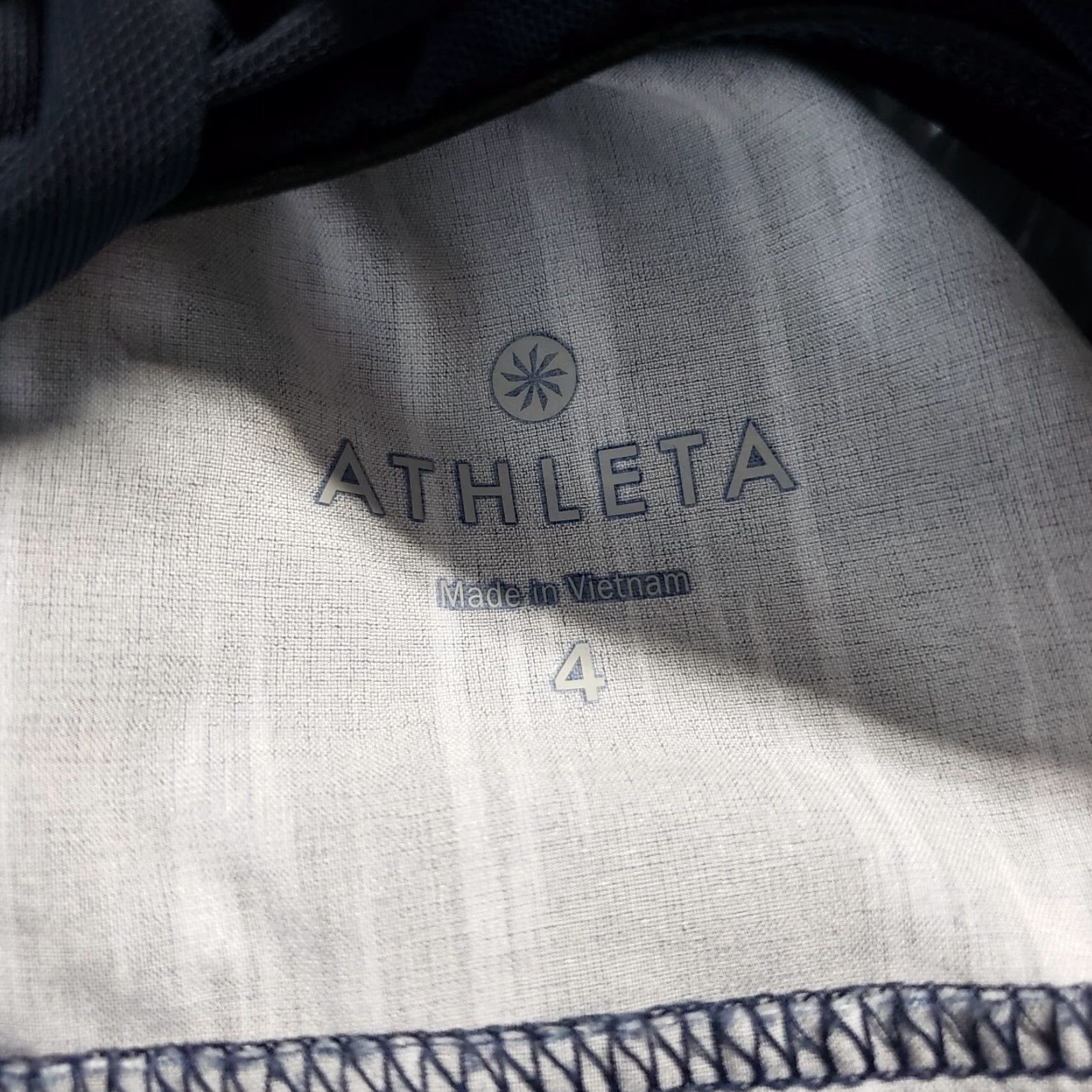 Athleta Athleta Womens Dress Strapless Anywhere Sz 4 Blue White Ikat Pockets Size S / US 4 / IT 40 - 6 Thumbnail