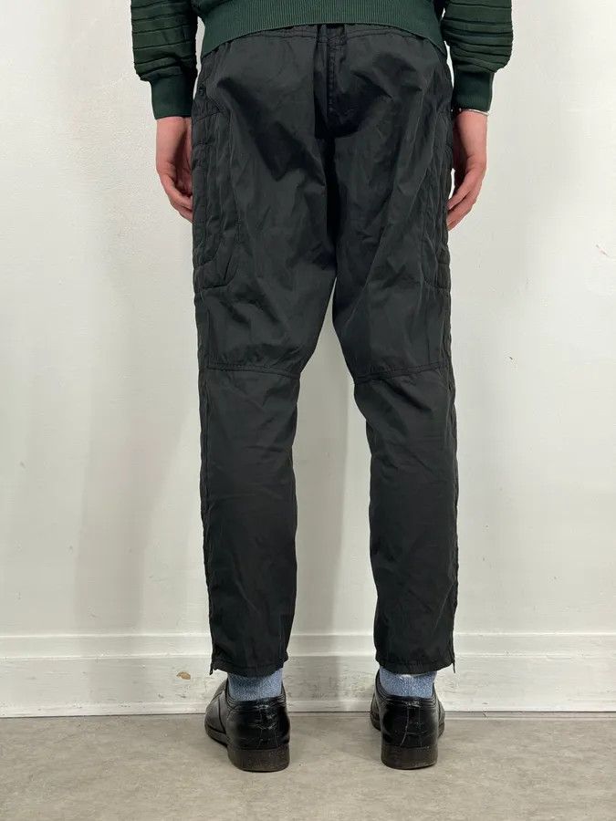 Prada 2000s Prada Black Nylon Minimalist Cargo Pants Size 27" / US 4 / IT 40 - 4 Thumbnail