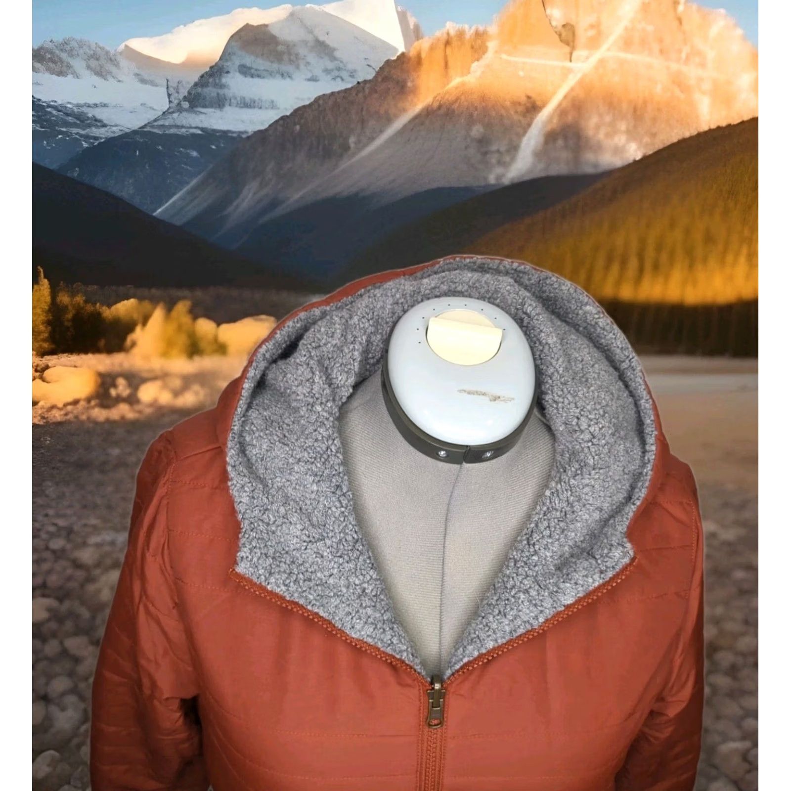 Toad&Co Toad & Co Jacket Women Medium Gray Hooded Pile Fleece Reversible Telluride Size M / US 6-8 / IT 42-44 - 6 Thumbnail