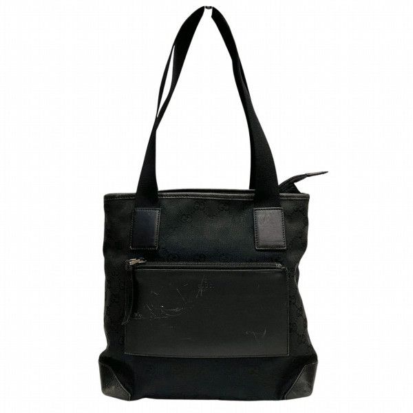 Gucci Gucci Gucci GG Canvas Leather Handbag 0190402 Canvas Handbag 0190402 in Good Condition Size ONE SIZE - 1 Thumbnail