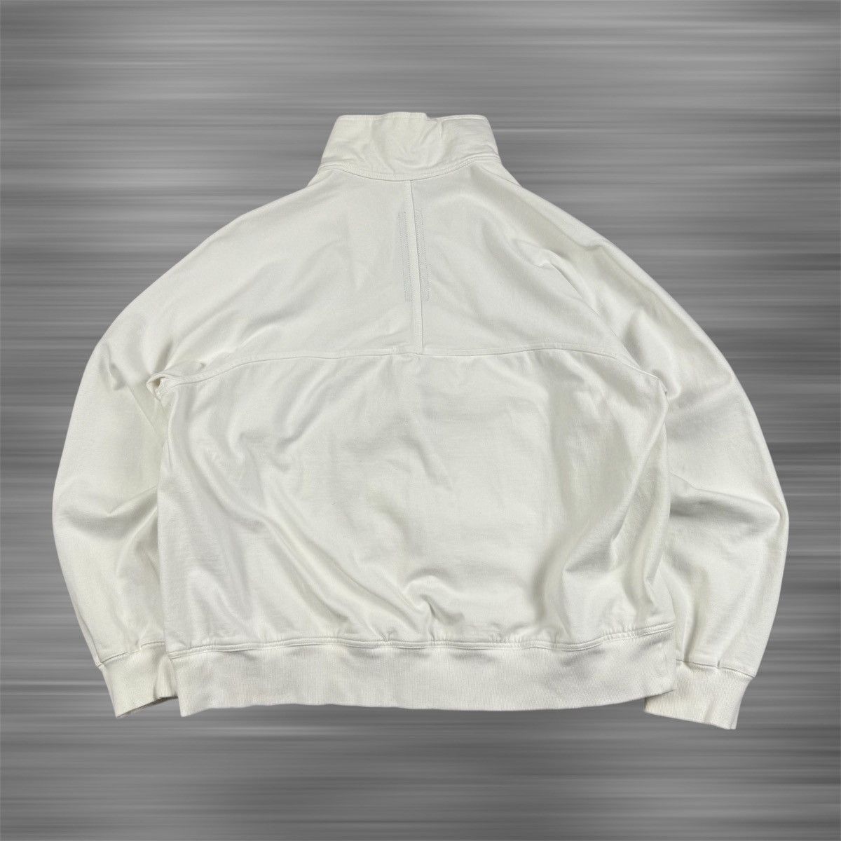 Rick Owens Rick Owens SS20 Fogachine High Neck Zip Up ‘White’ Sweater Size US S / EU 44-46 / 1 - 8 Thumbnail