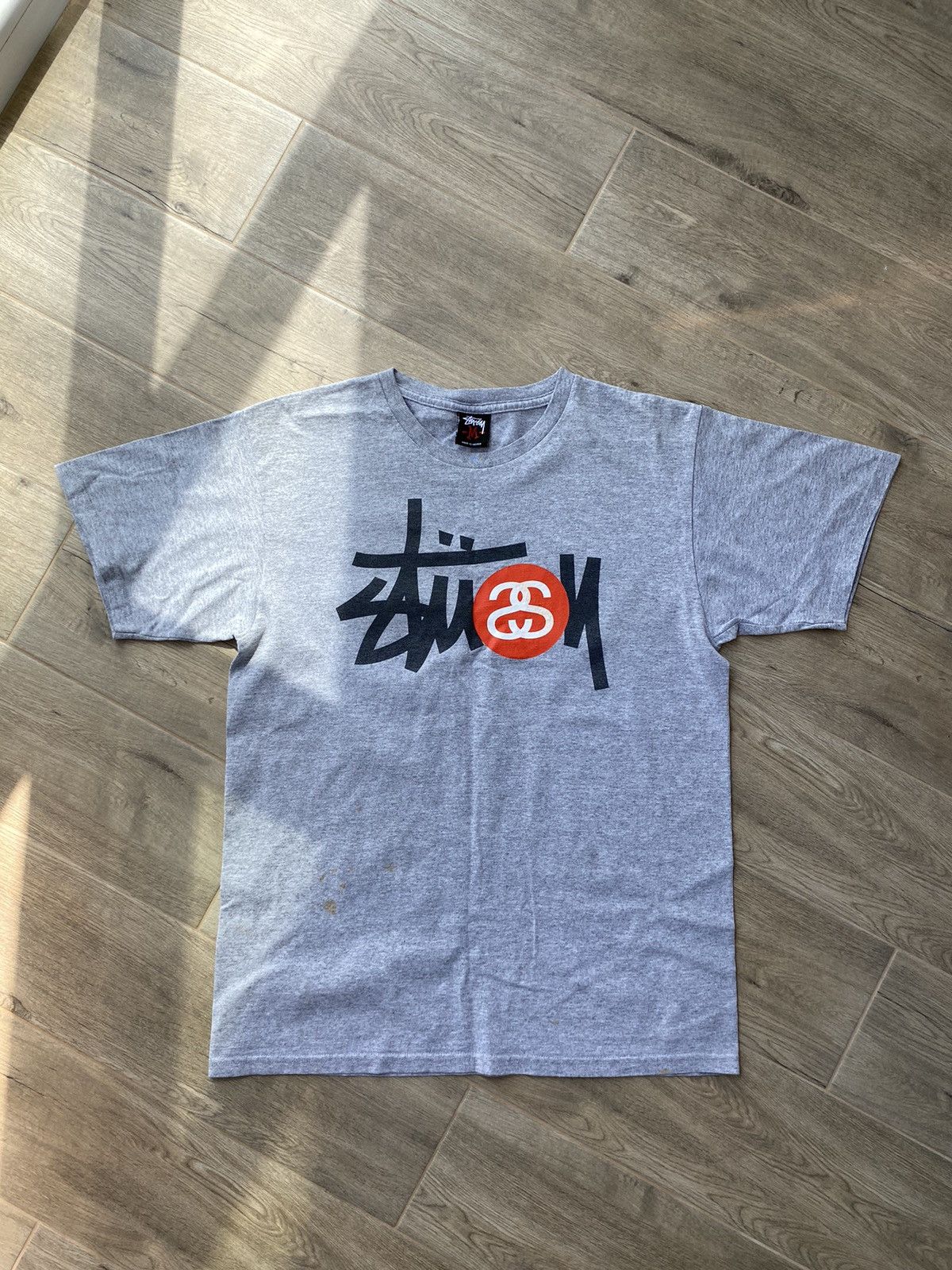 Stussy × Vintage Vintage Stussy Big Logo T-shirt Size US M / EU 48-50 / 2 - 1 Thumbnail